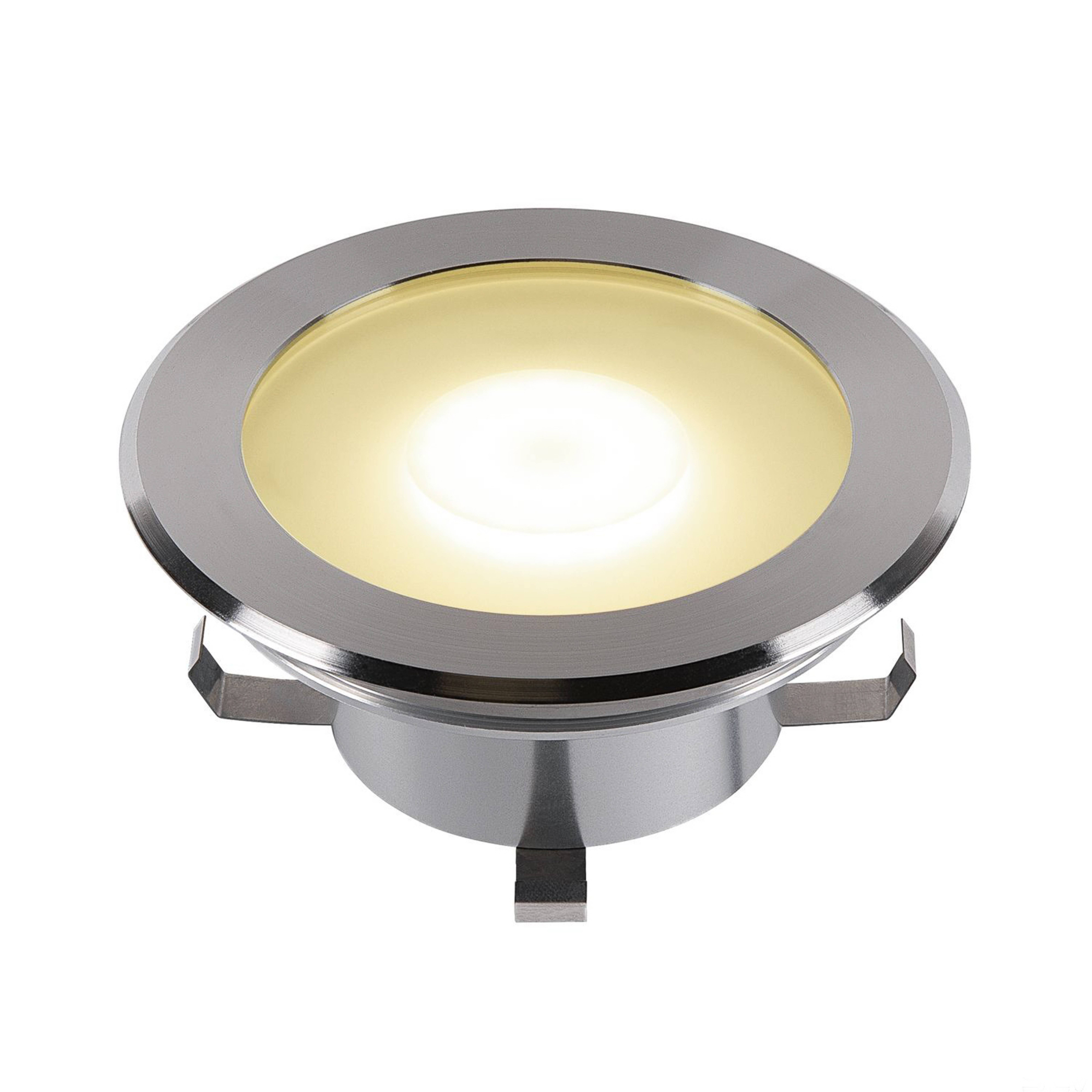 SLV Dasar Flat 120 Lámpara de suelo empotrable LED, 4.000 K