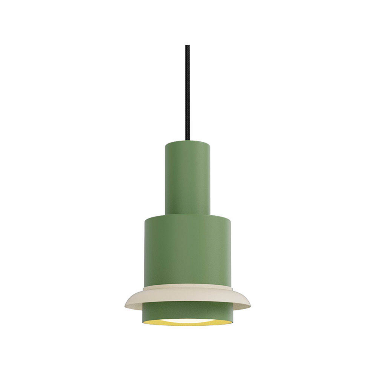 Chaumont Pendelleuchte Ø19xH28 Green/White - DCW