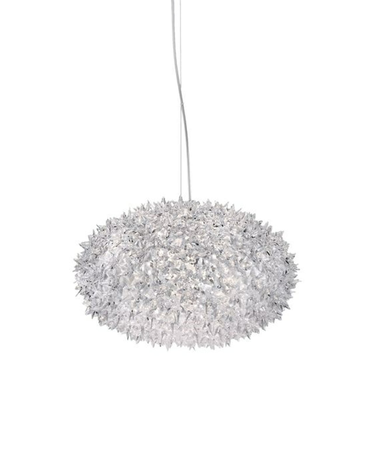 Bloom S1 Lampada a Sospensione Crystal - Kartell