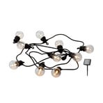 LED-Solarlichterkette Lucas Solar Start-Set 10fl