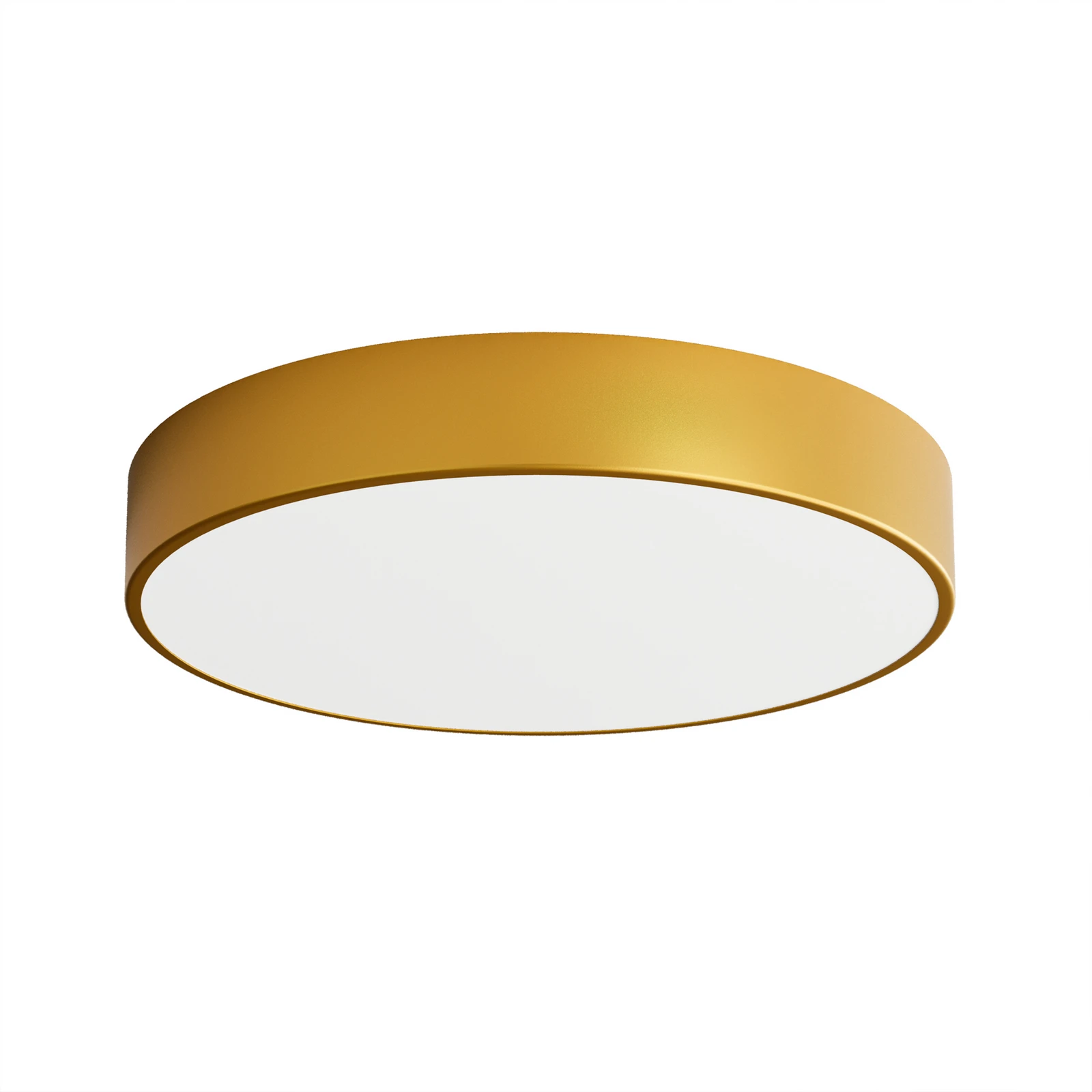 Plafondlamp Cleo, Ø 50 cm, IP54, goudkleurig, metaal, E27