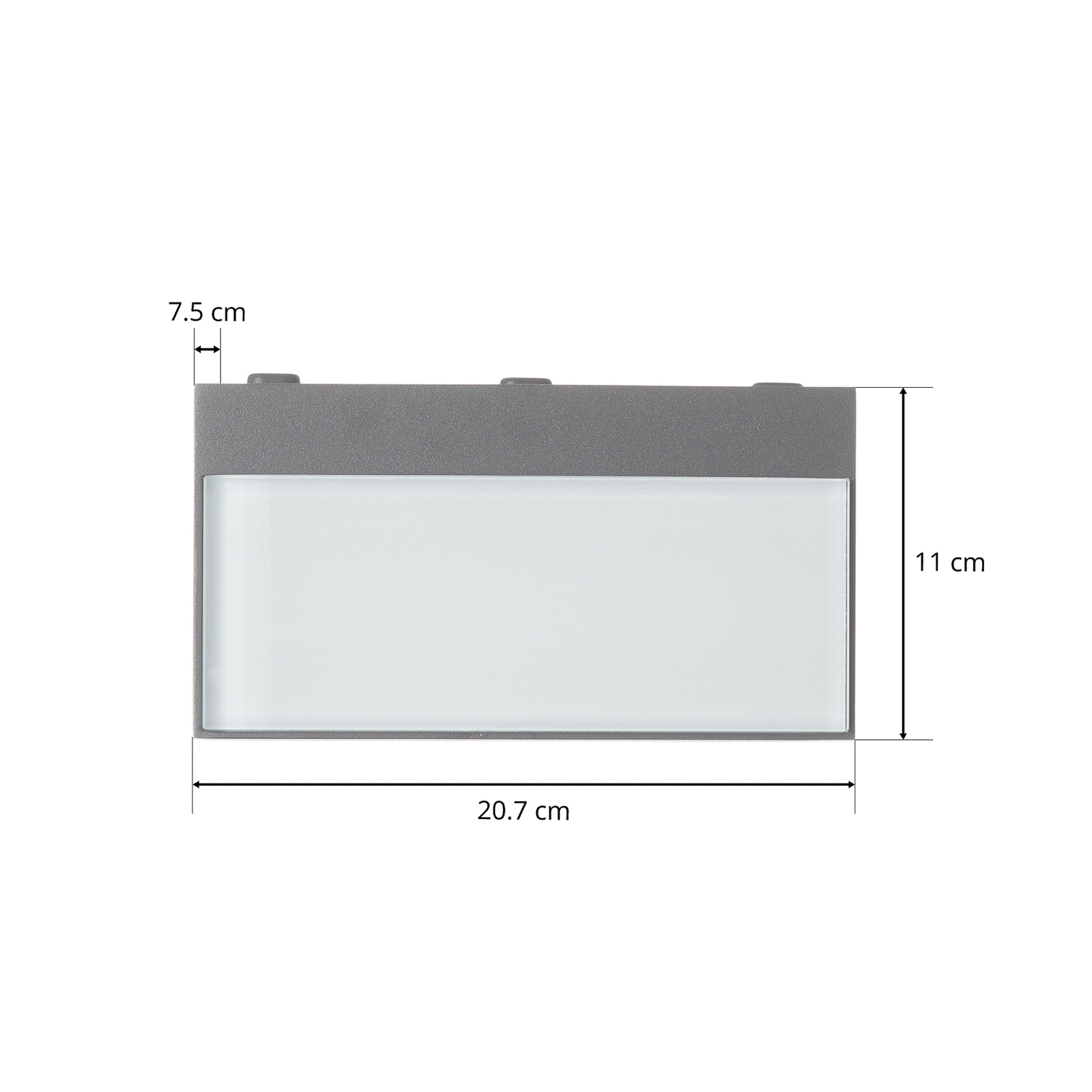 LED venkovní nástěnné světlo CMD 9027, up-down