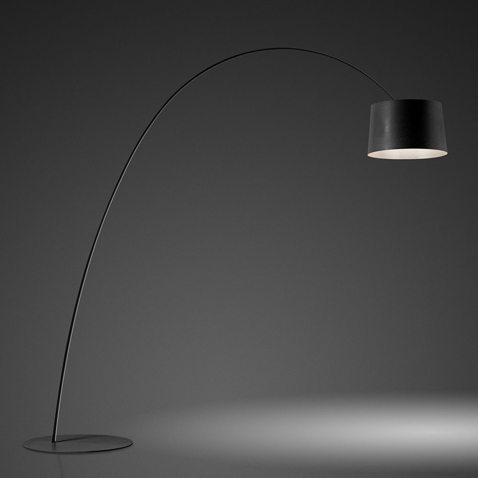 Foscarini Twiggy Elle LED-gulvlampe svart