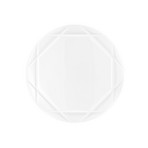 stropné LED svetlo Elixir, Ø 50 cm, biele, plast, CCT