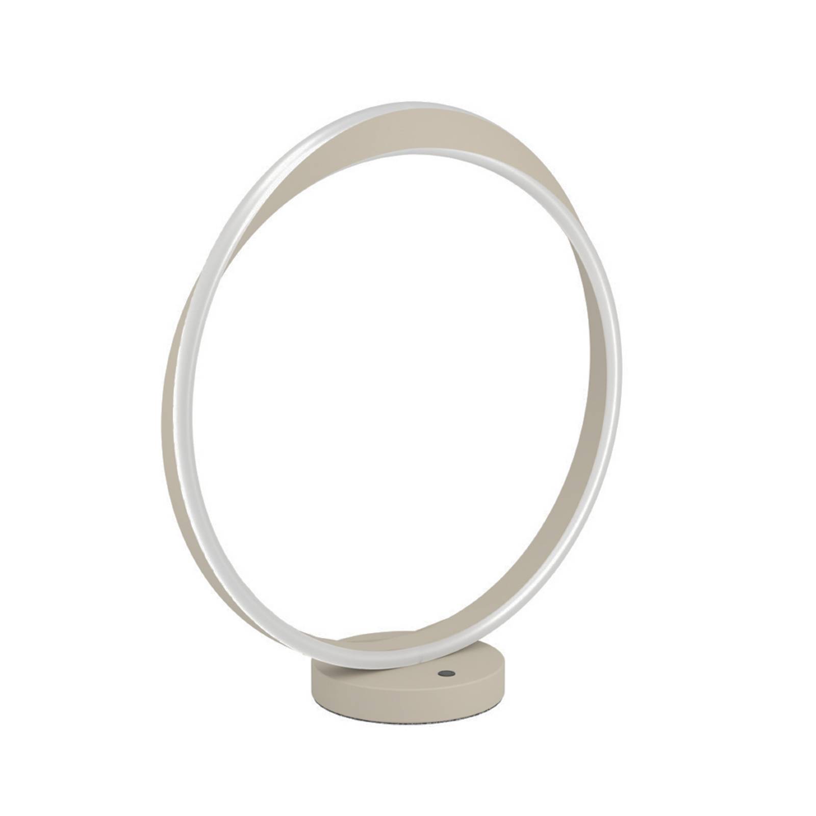 EGLO LED-Tischleuchte CAMEROTA, beige, Höhe 44 cm, CCT, dim