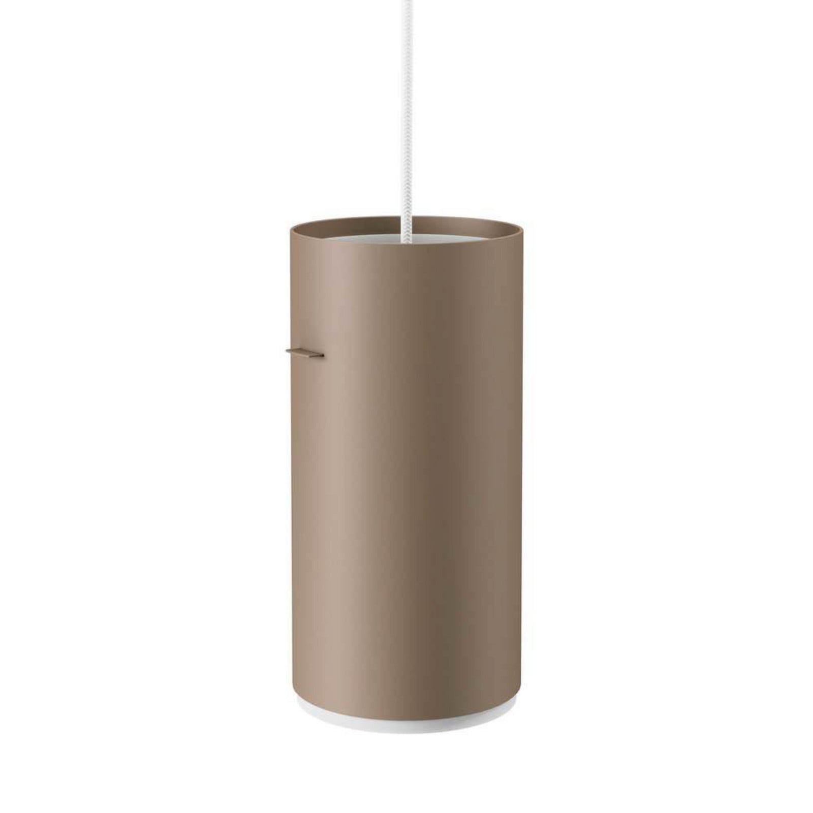 Tube Pendel Large Warm Grey Moebe - Stue - Aluminium
