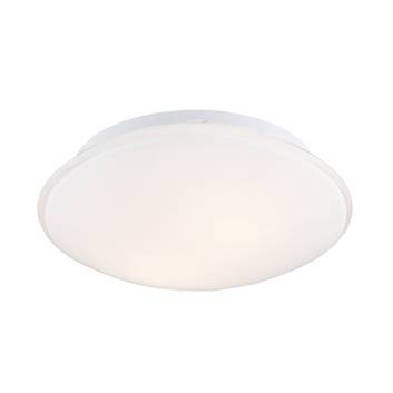 Lampa sufitowa Gjovik z białym szkłem opalowym