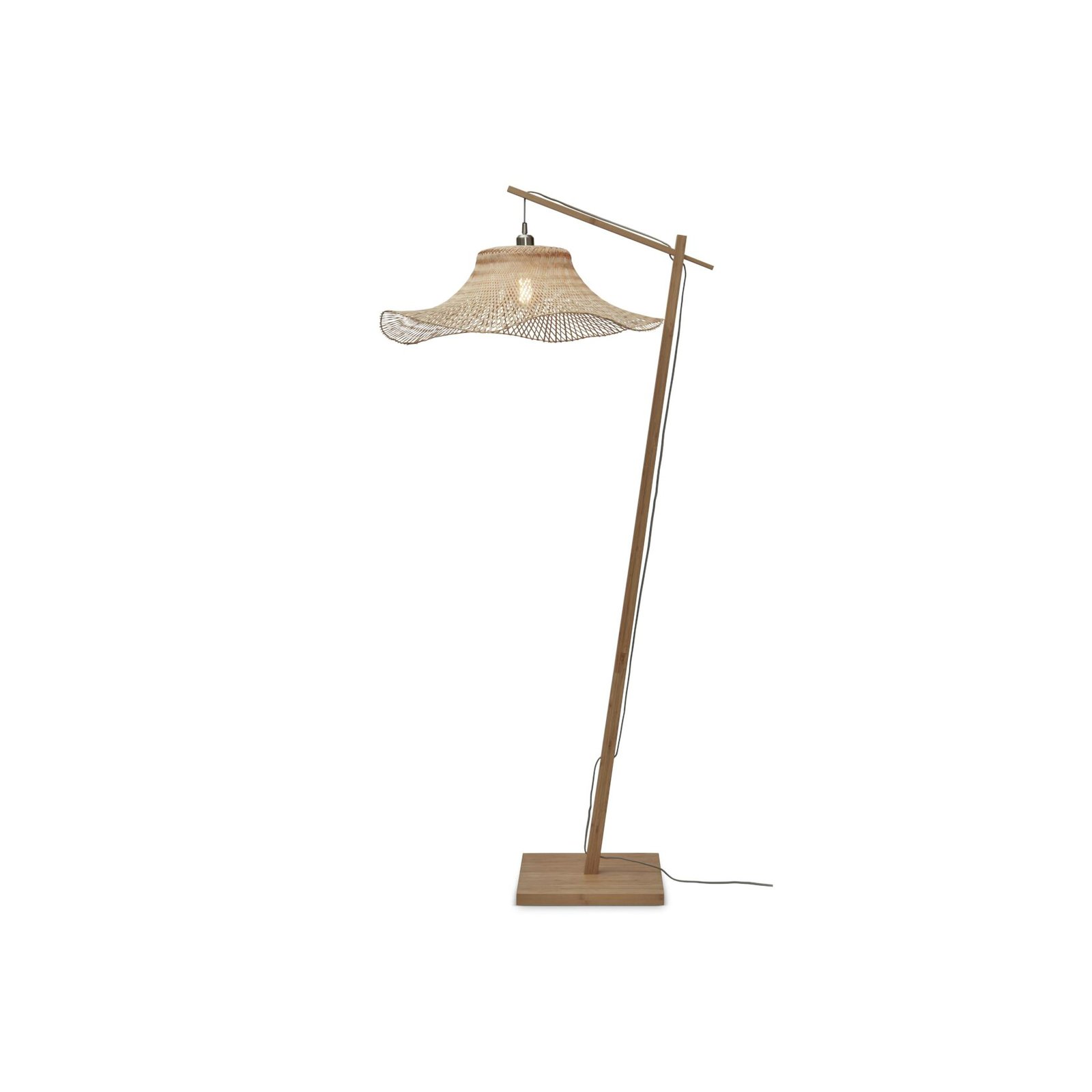GOOD & MOJO Ibiza stojací lampa Ø 65cm přírodní