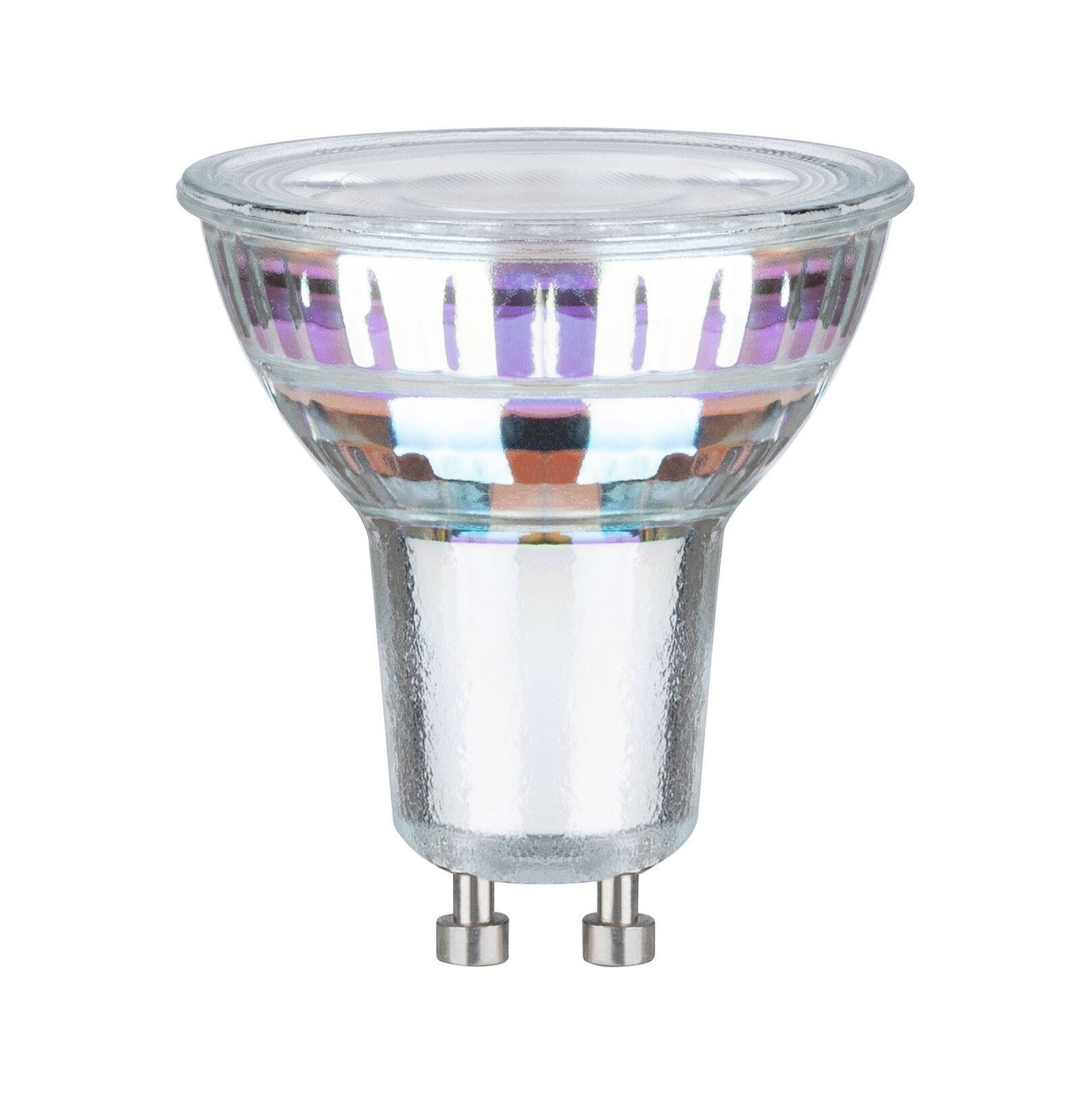 Paulmann LED reflectorlamp GU10, 2,5 W, 3.000 K, 450 lm, 100°