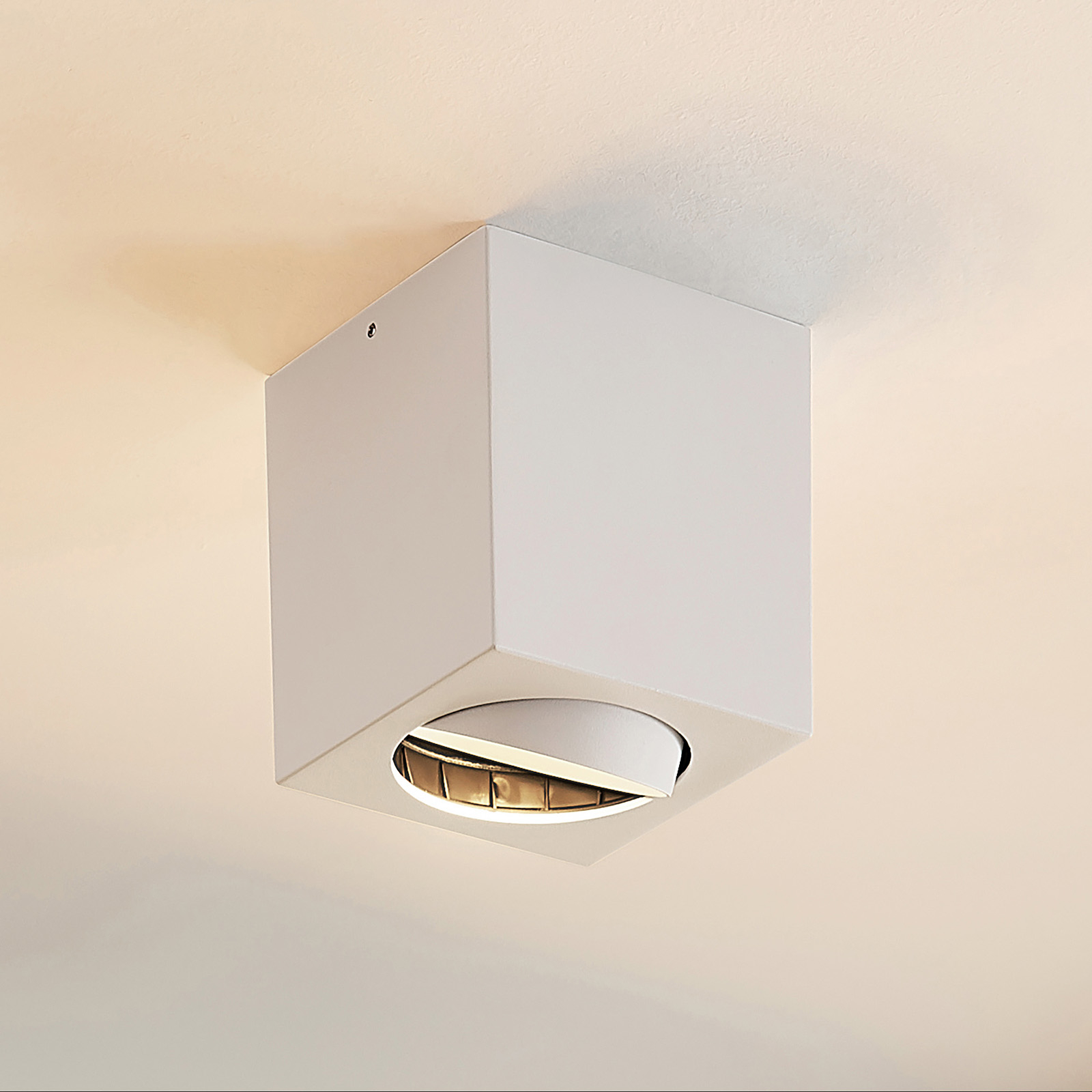 Arcchio Basir spot pour plafond LED en blanc, 16 W