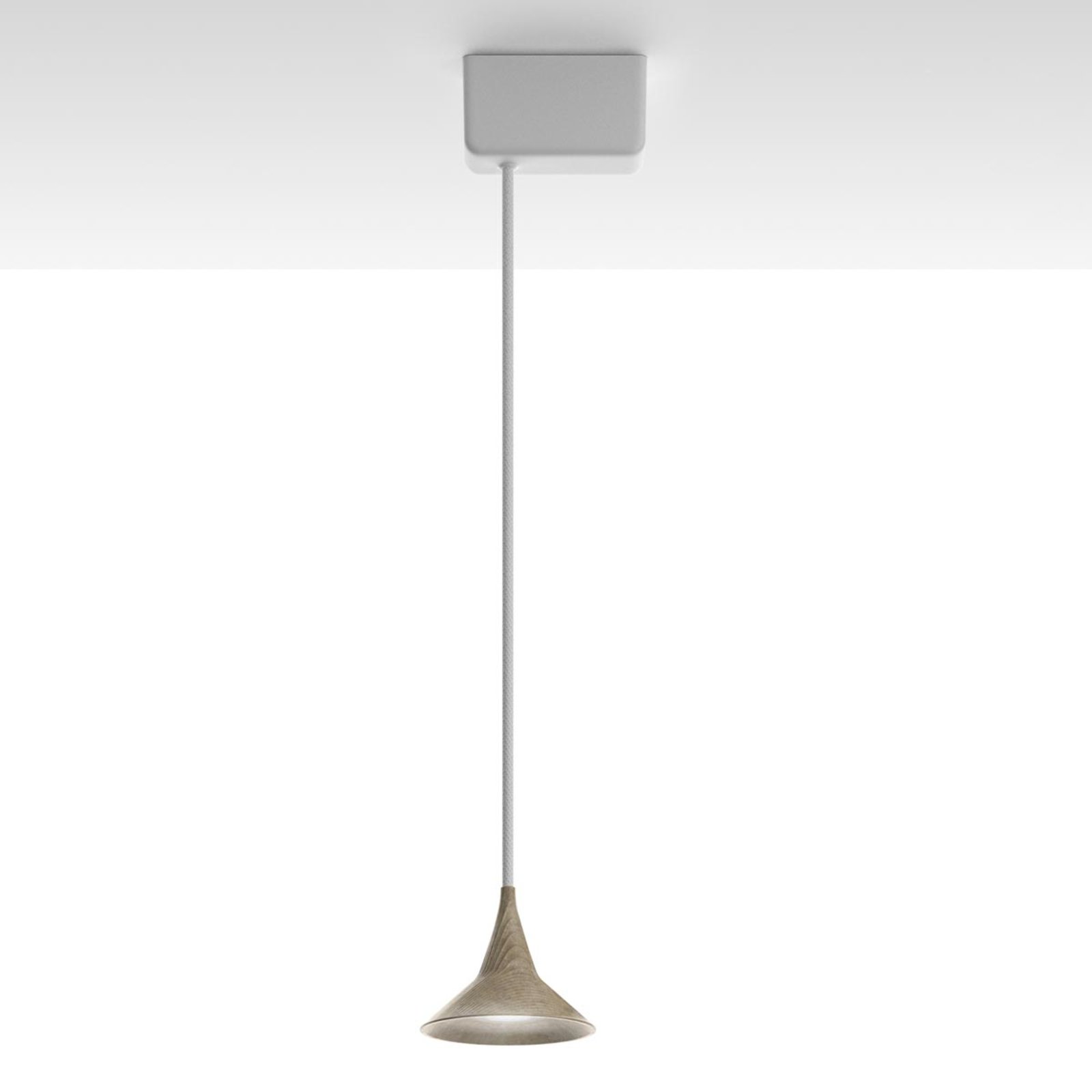 Bronskleurige LED hanglamp Unterlinden