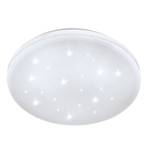 LED-Deckenlampe Frania-S m. Kristalleffekt Ø28cm