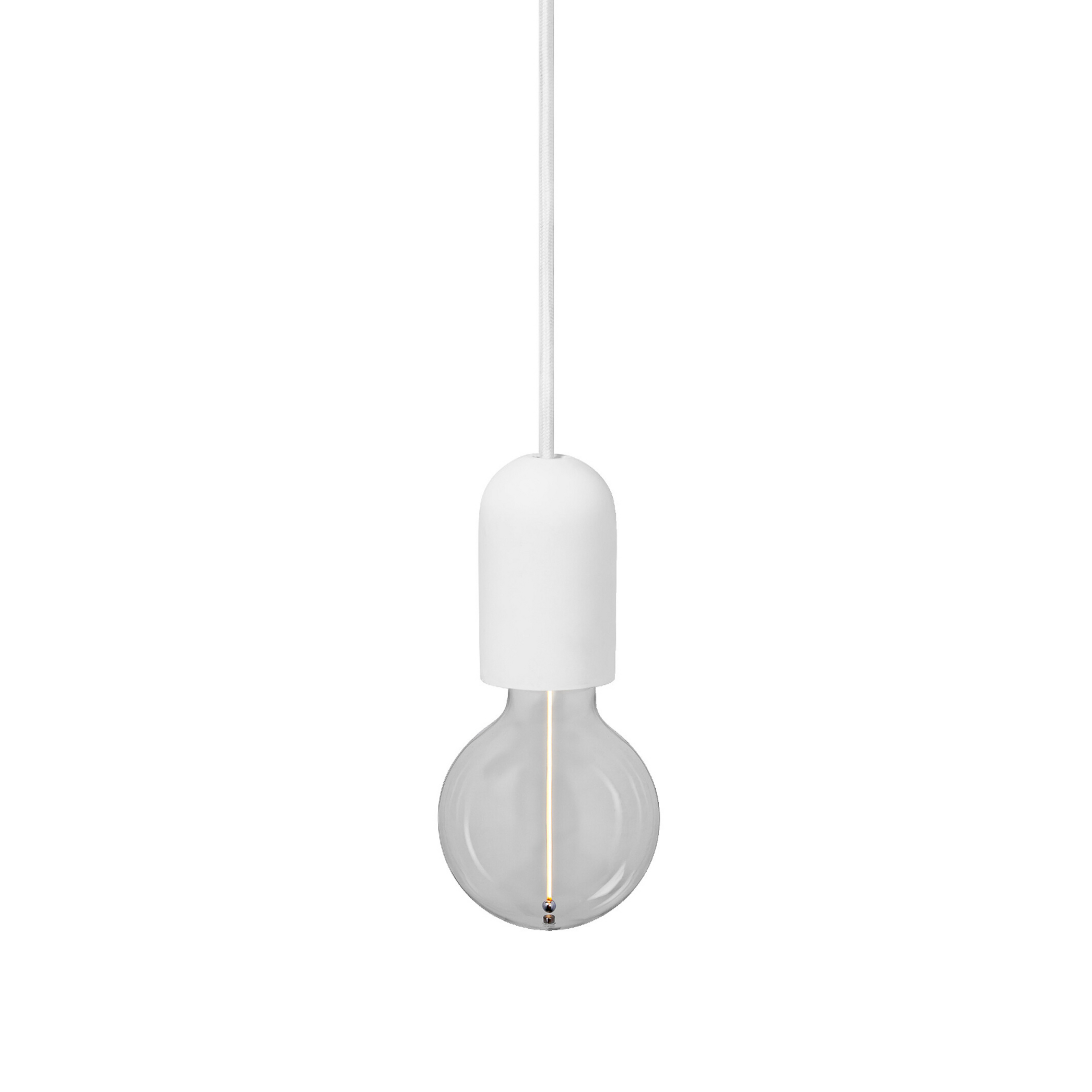 LEDVANCE Vintage 1906 Round Hängeleuchte Gips weiß