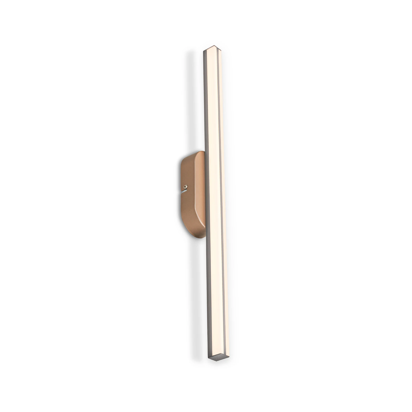 Ruth LED wall light, bronze/anthracite, height 60 cm, 3,000 K