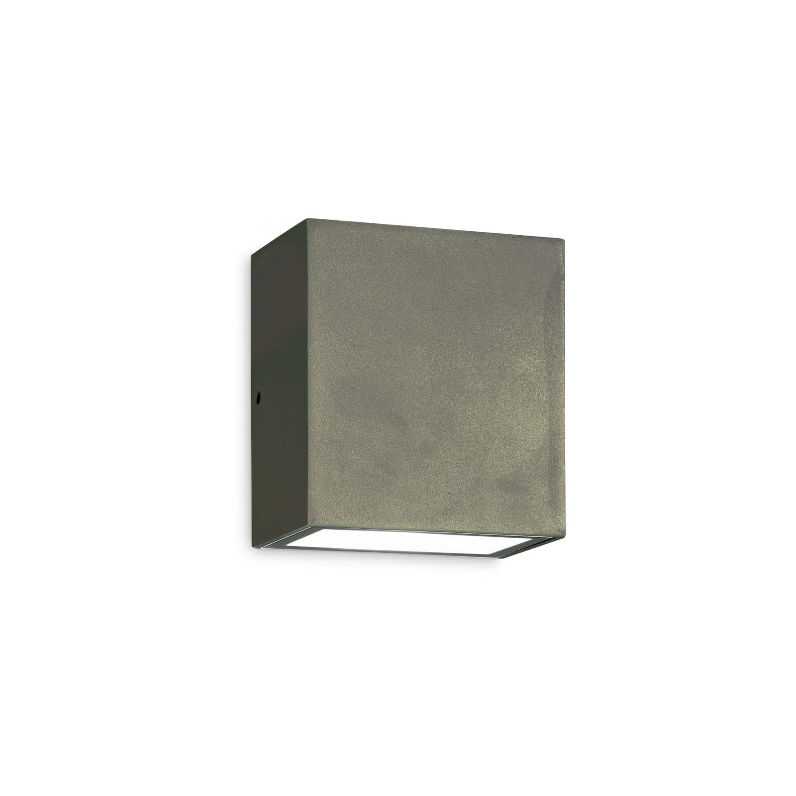 Ideal Lux LED-Außenwandleuchte Argo, Metall, unten strahlend