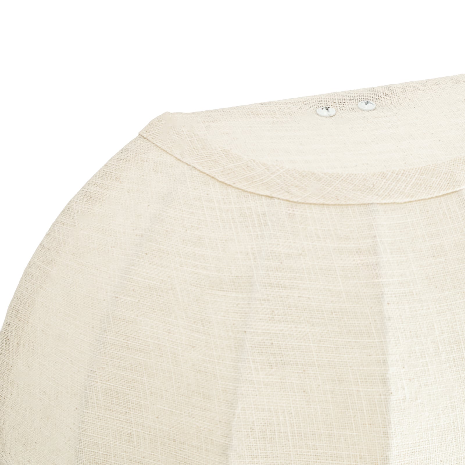 Lindby Aeris children's wall light, beige, 44 cm, fabric, E27