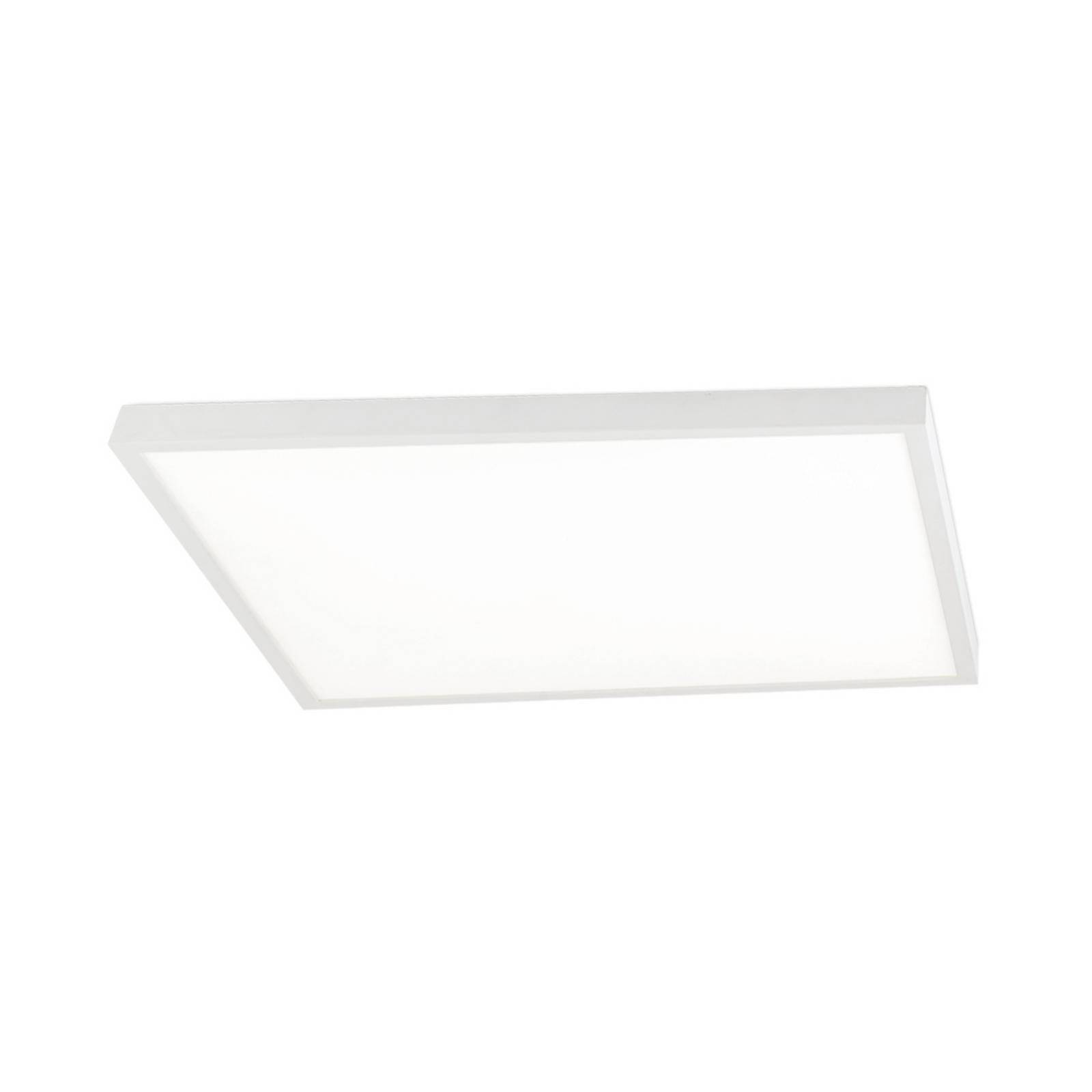 LED-Deckenlampe Disc, weiß, Länge 60 cm, CCT, Metall