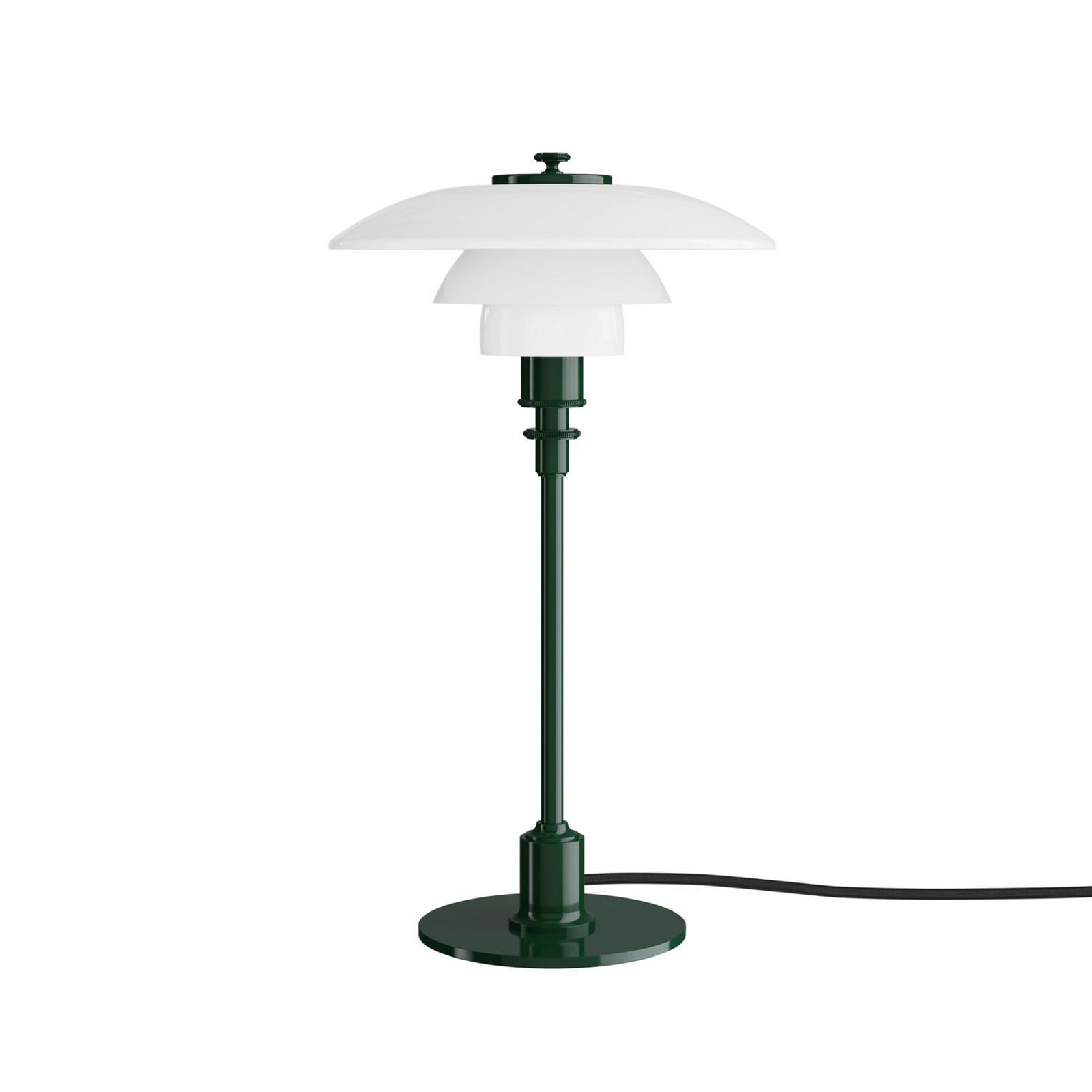 PH 2/1 pöytälamppu, tummanvihreä, halkaisija 20 cm – Louis Poulsen