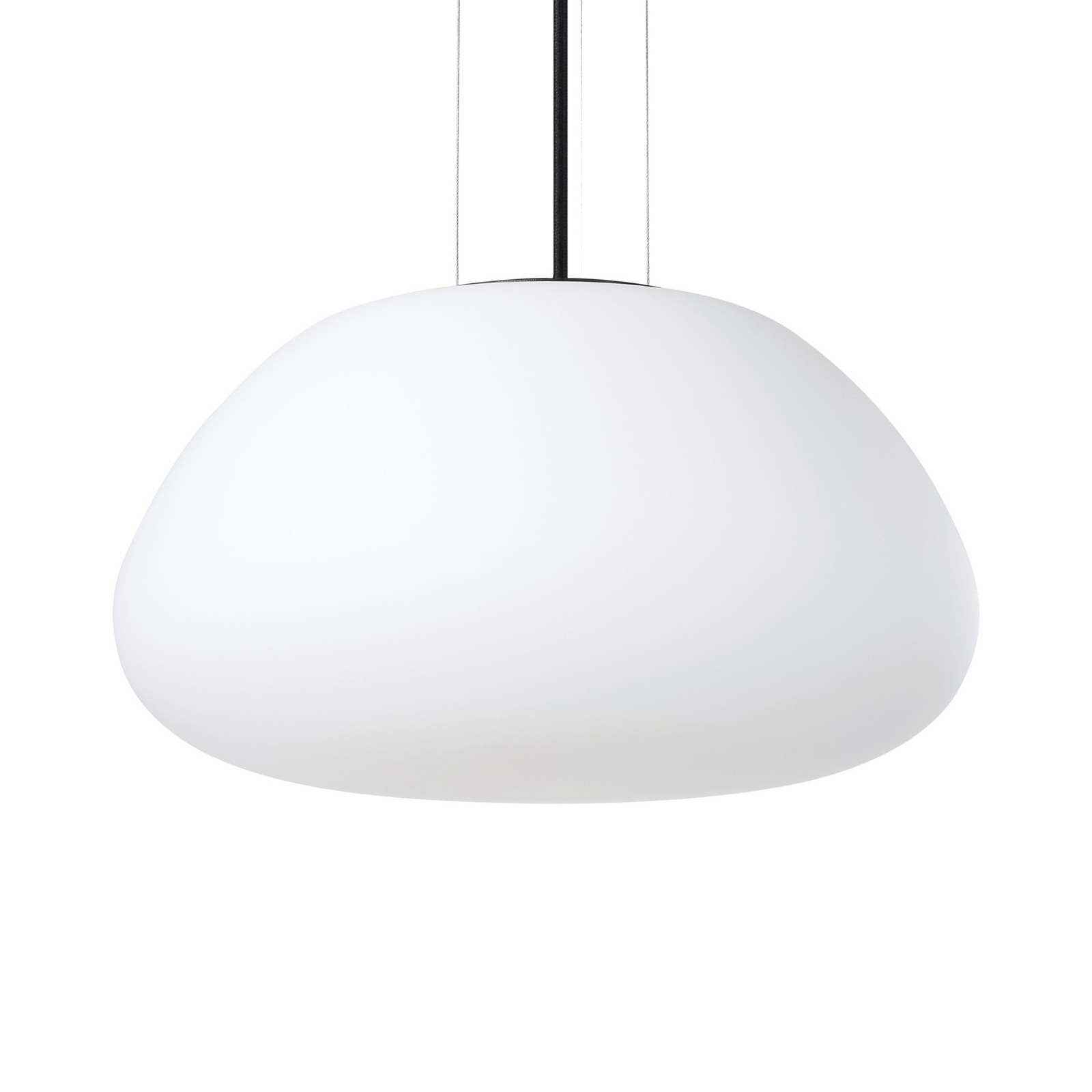 Lampa Stars of Light Balmes, bijela, Ø 42 cm, staklo