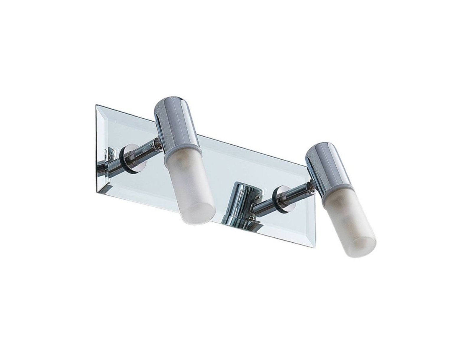 Zela 2 Stropné Lampa Chrome/White - Lindby