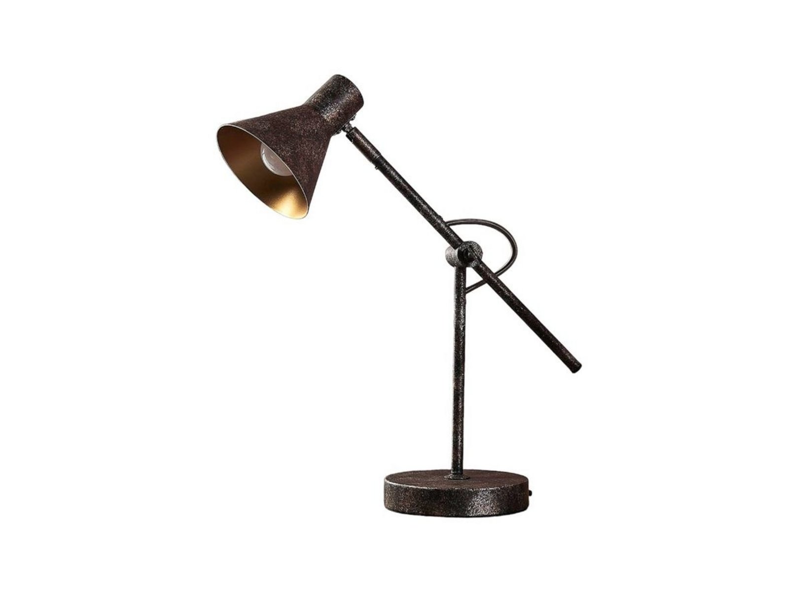 Zera Stolní Lampa Antique Rust/Gold - Lindby