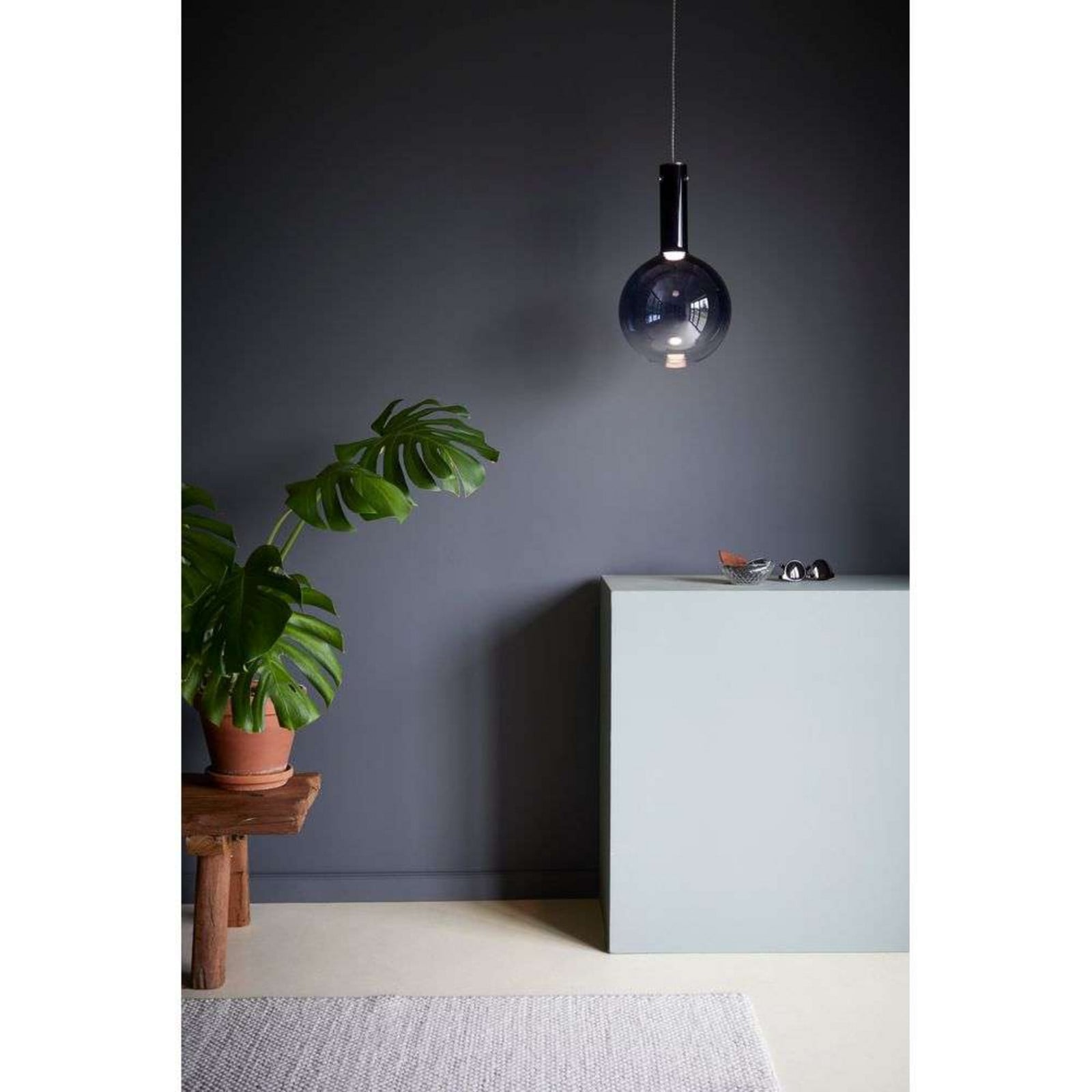 Raindrop 20 Pendel Blue LOOM DESIGN - Stue - Glas billede