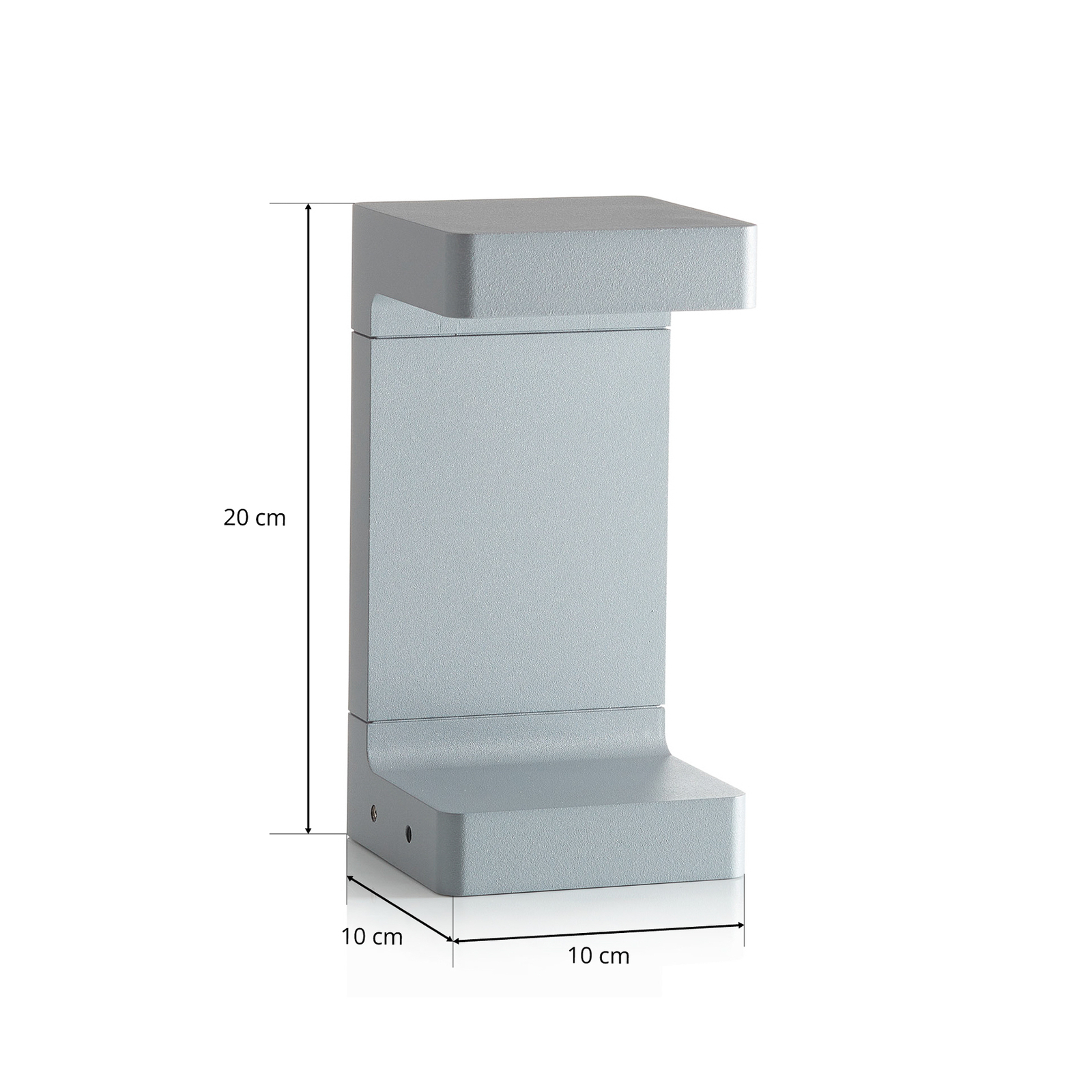 FLOS Casting C 100 Светлинен пиедестал 20 cm, сив