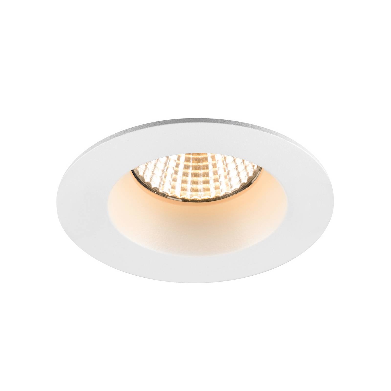 SLV LED-Einbaustrahler New Tria rund weiß IP65 3.000K 38°