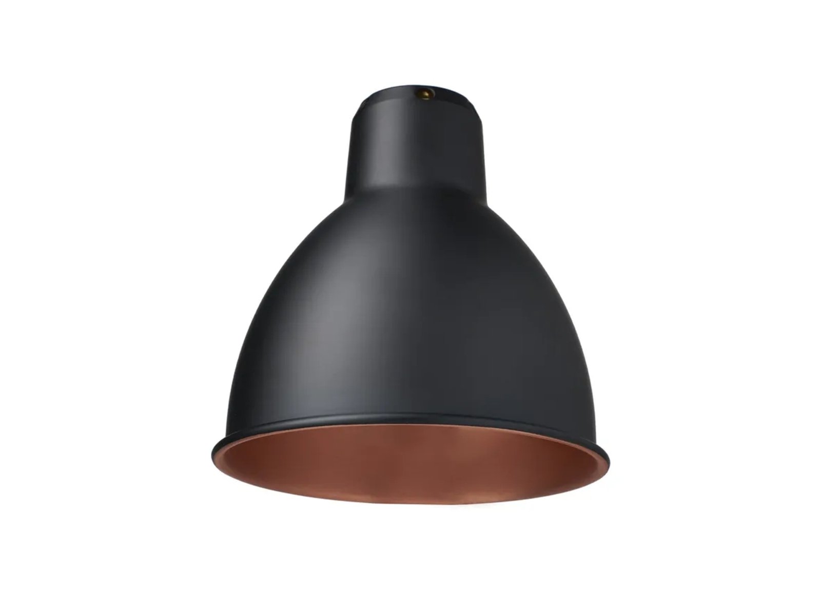 Pantalla Classic Round Ø140 Black/Copper - Lampe Gras