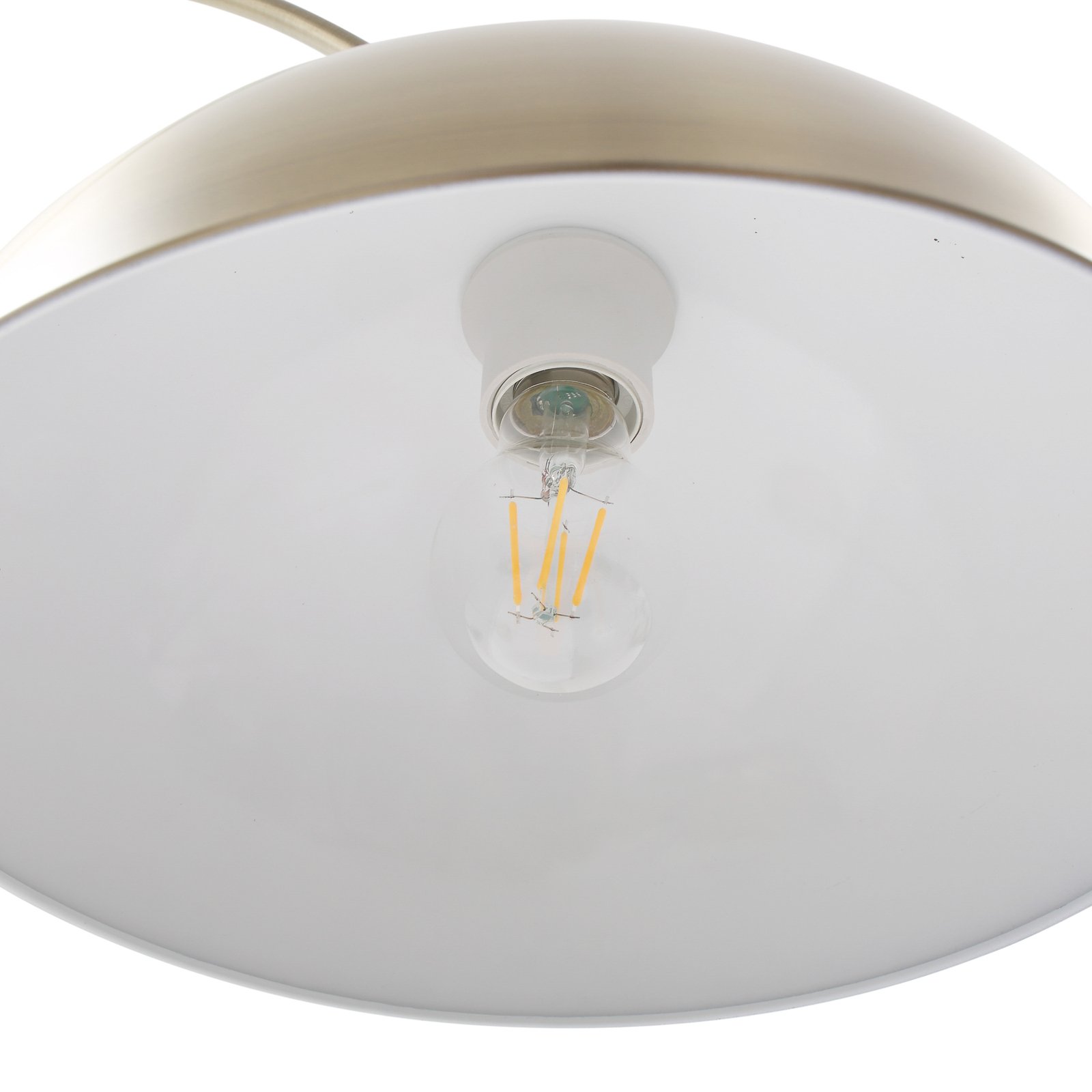 Lennart Stojací Lampa Antique Brass - Lindby