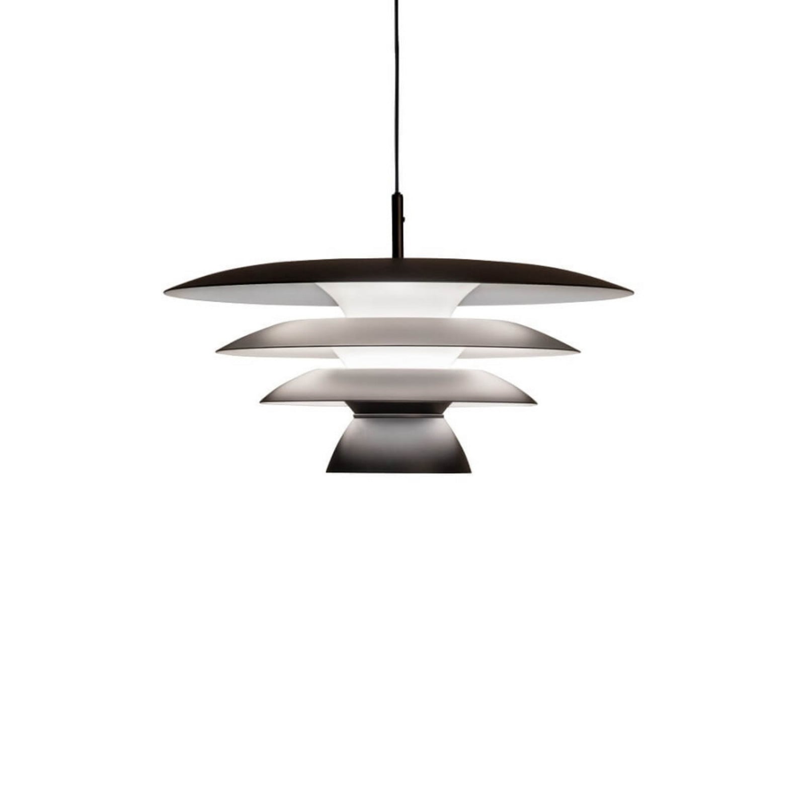 Davinci Taklampa Ø430 Mattsvart Belid - Matsal - Metall | Produkter - Taklampor | Lampspecialisterna