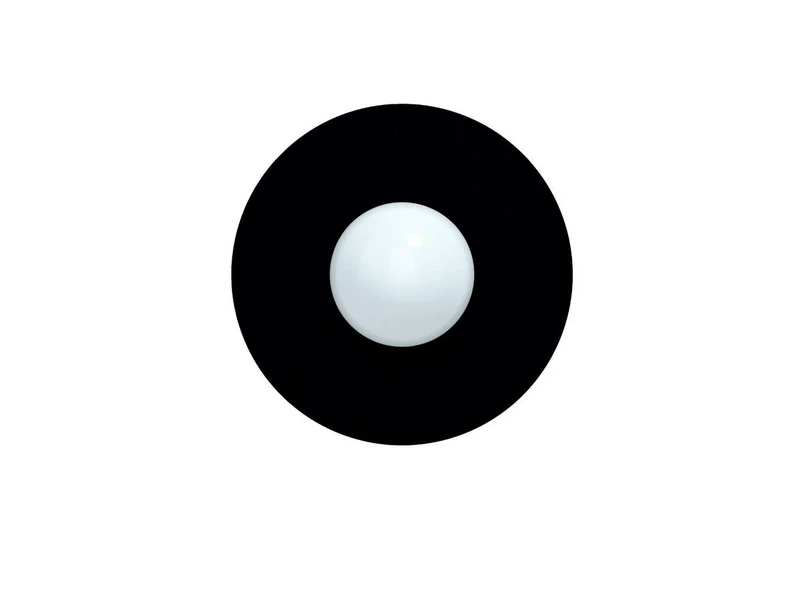 Swedish Ninja - Candy Big Circle 360 S Wall Light, Black