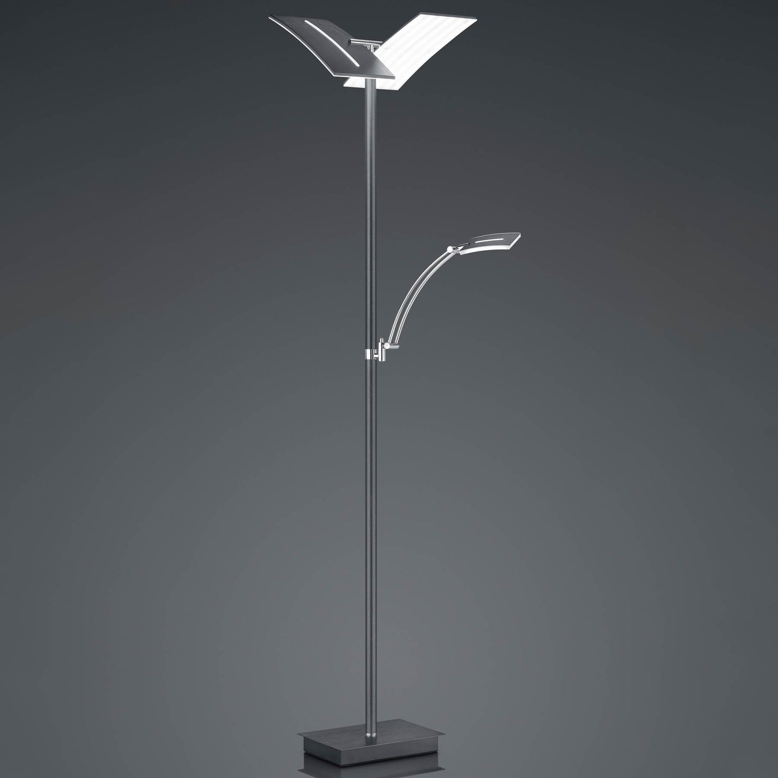 dual reading floor lamp