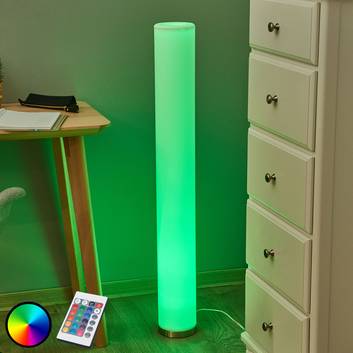 Väriloisteinen LED-lattiavalaisin Mirella, RGB