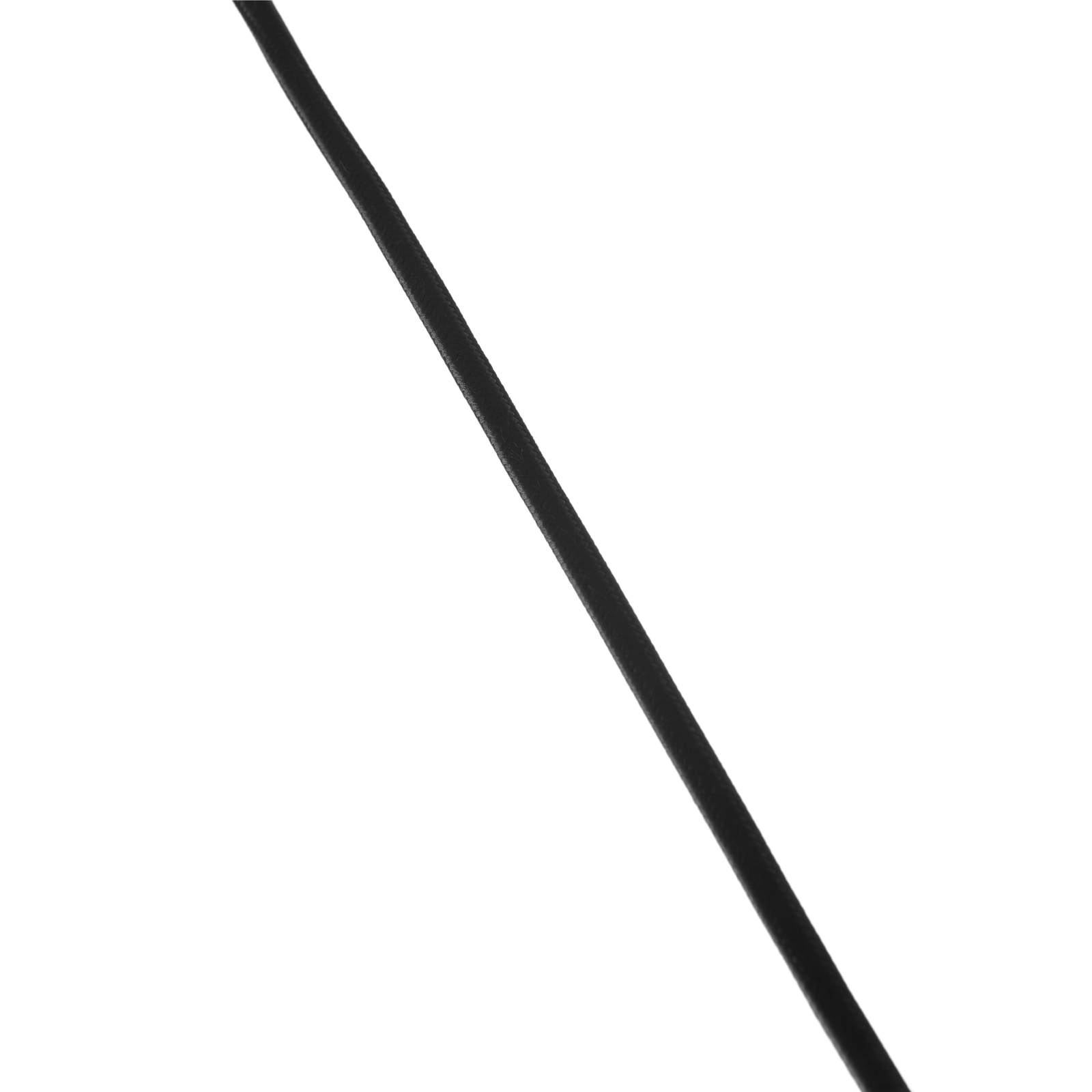Lucande Lirien pendant light, black, glass, Ø 20 cm
