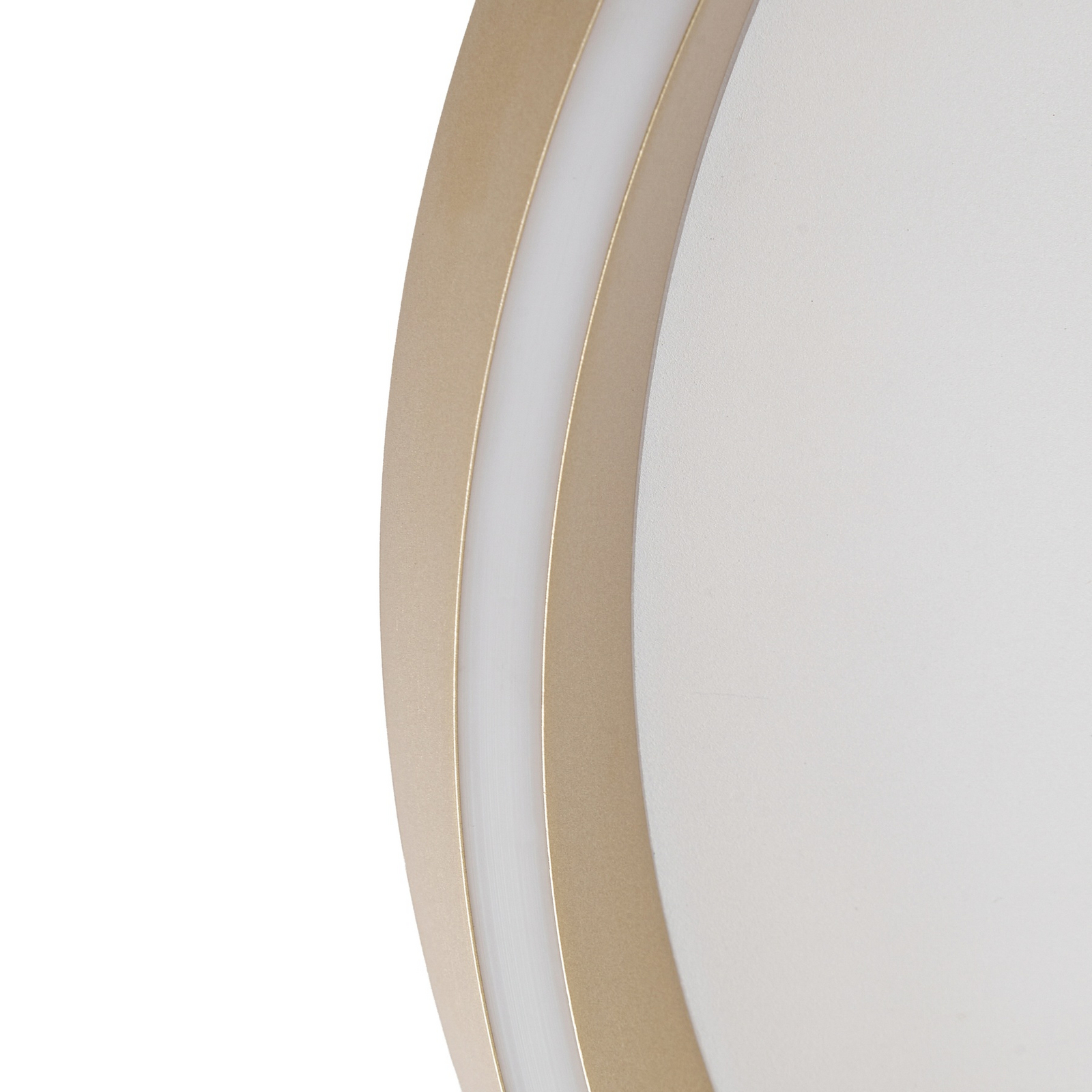 Lucande LED-taklampe Rylan, messing, Ø 62 cm, dimbar CCT Lucande LED-taklampe Rylan, messing, Ø 62 cm, dimbar CCT