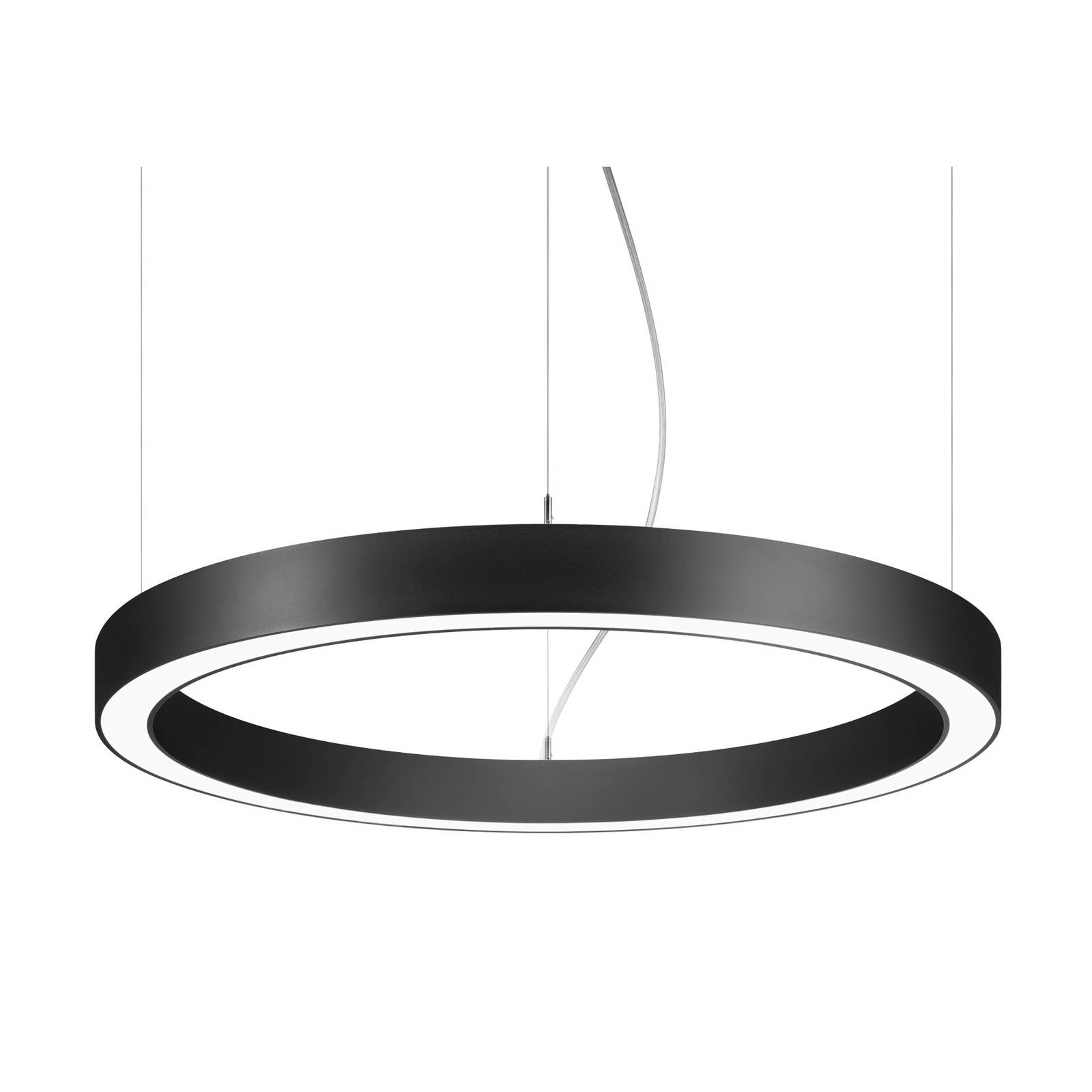 BRUMBERG Biro Circle Ring10 direkt Ø60cm Casambi schwarz 830