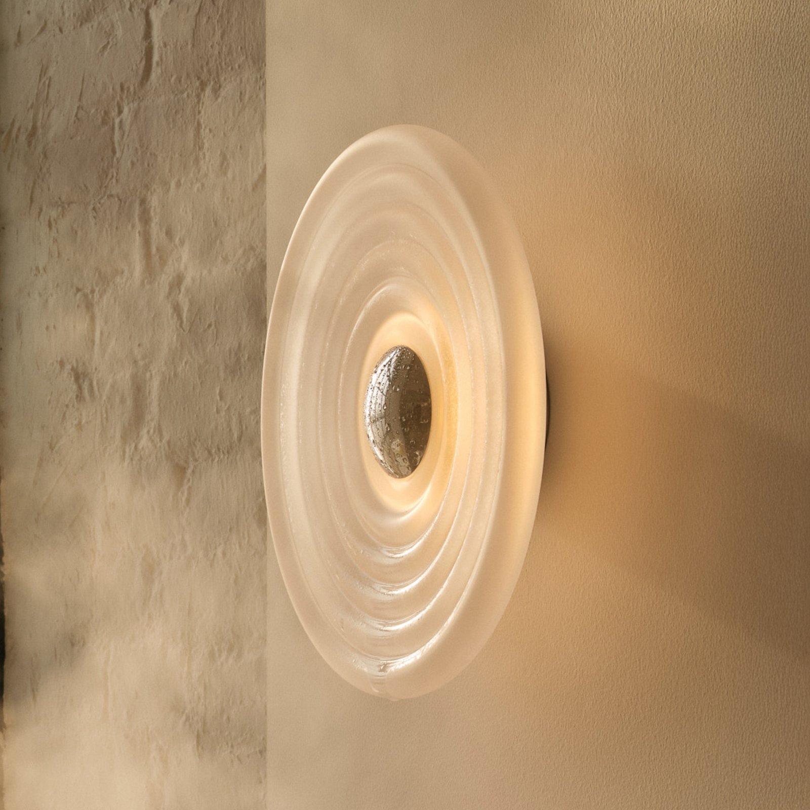 Candeeiro de parede LED Press Sphere da Tom Dixon, fosco, Ø 35 cm