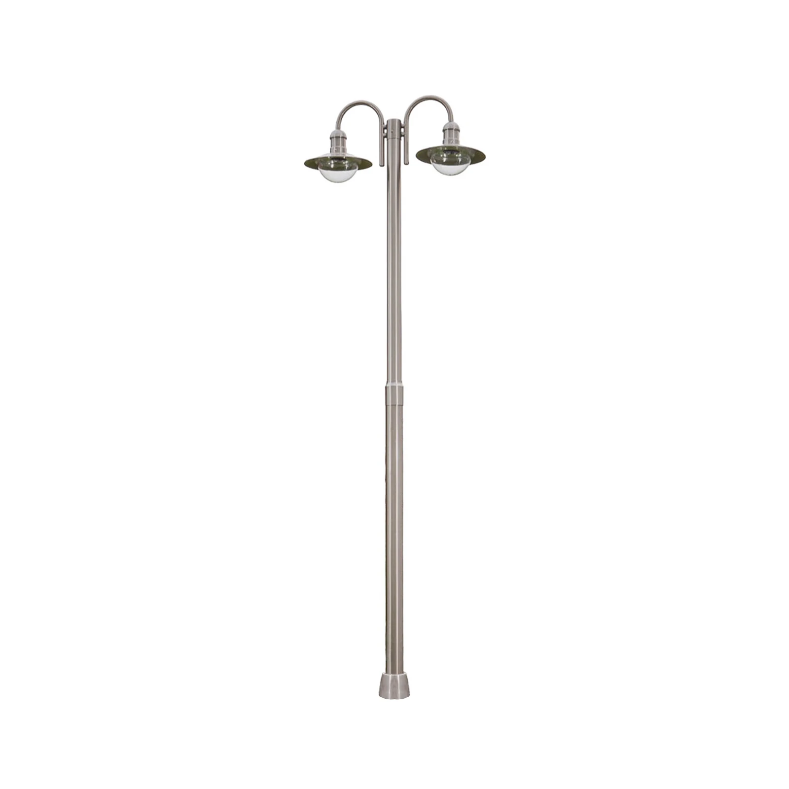 Lindby Außenleuchte Damion, 200 cm, 2-flammig, E27, IP44