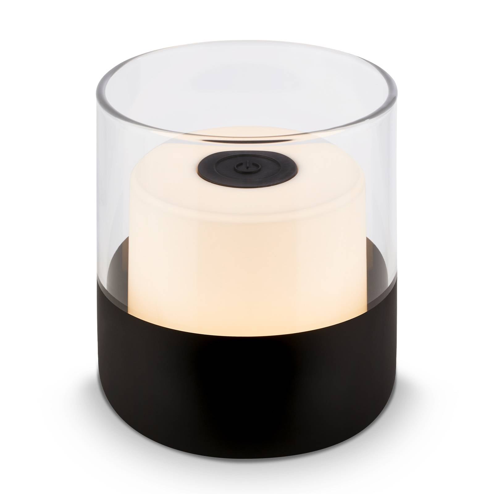 LED-Akku-Tischleuchte 7483 IP44 Dimmer, schwarz