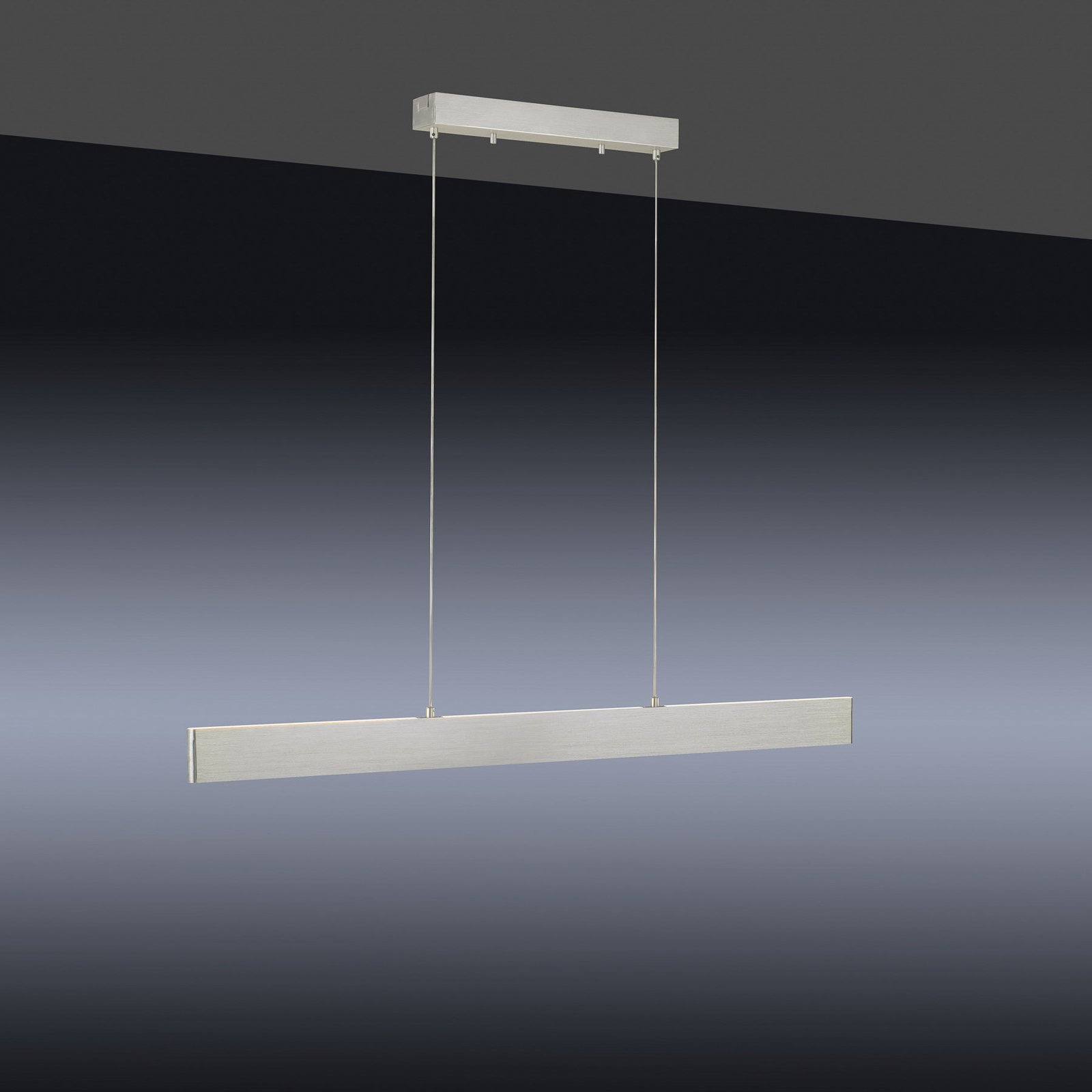 LED függő lámpa LOLAsmart Nila, csiszolt alumínium
