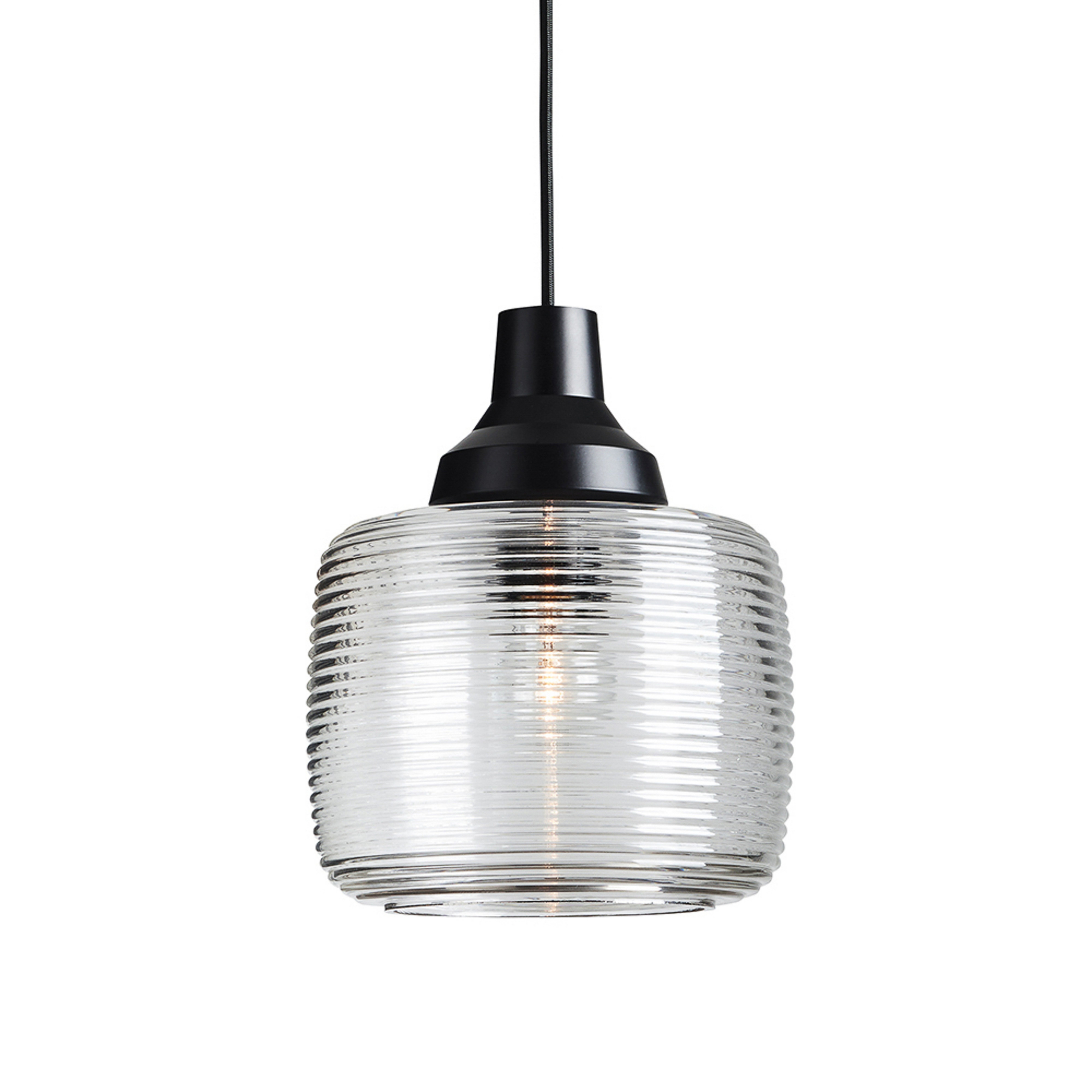 New Wave Stripe Pendelleuchte Clear - Design By Us