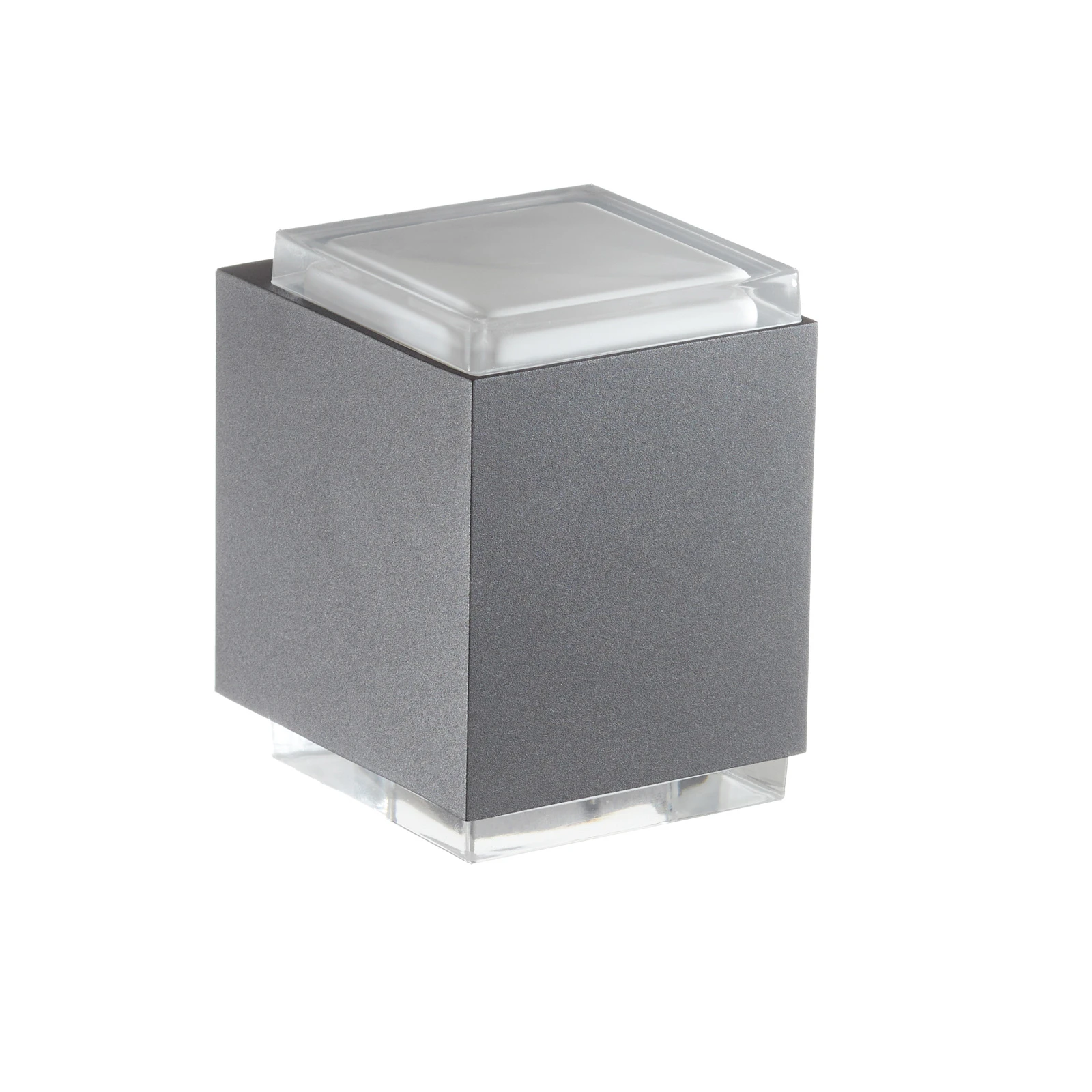 BEGA 50063 LED sienas lampa 3000K 9 cm samtaini melna