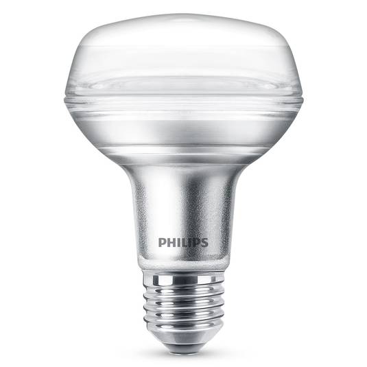 Philips LED-Reflektor E27 R80 8W 827 