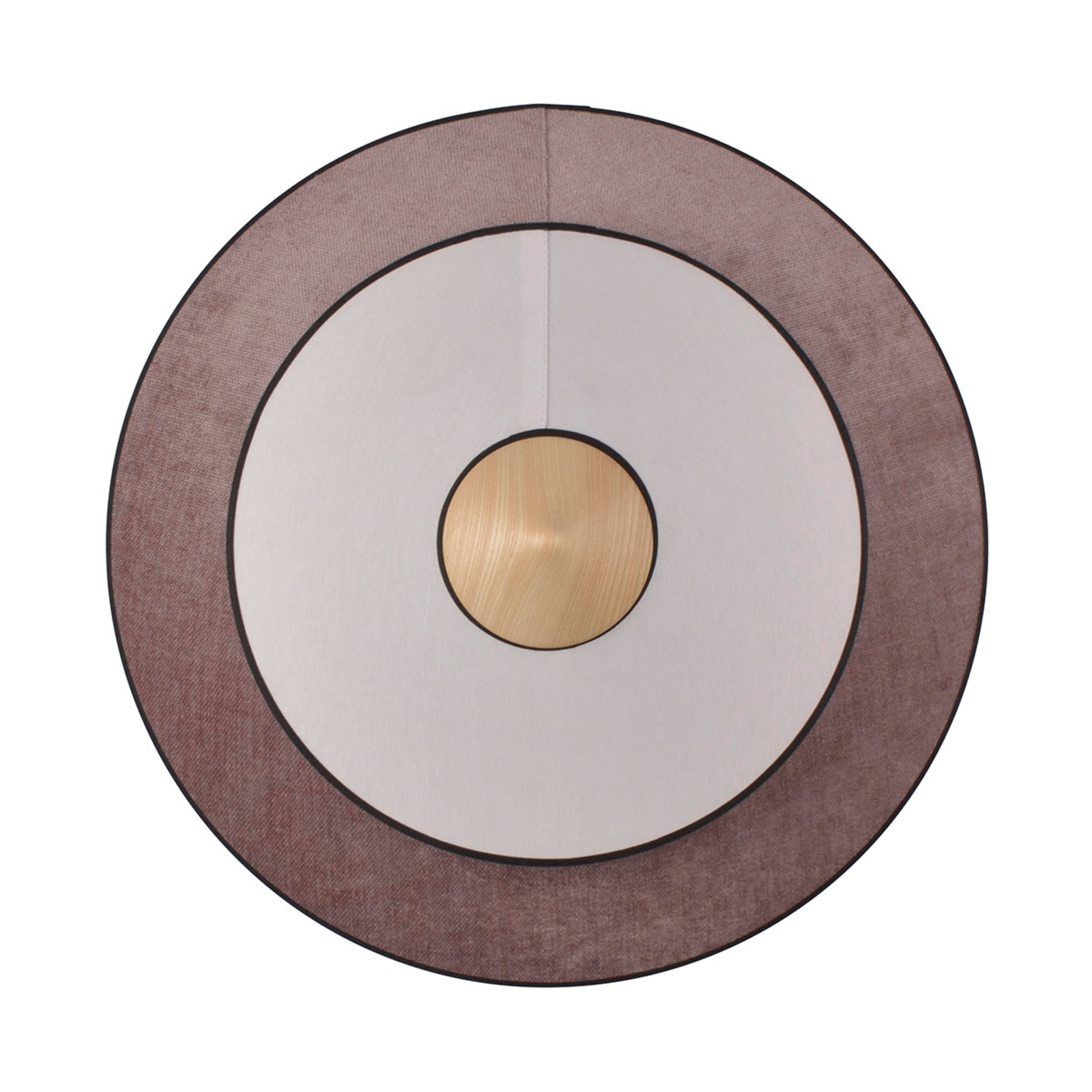 Forestier Cymbal S LED wall light made of textile