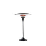 Diablo Stolní Lampa Ø30 Matt Matt Black/Glossy Red- Belid