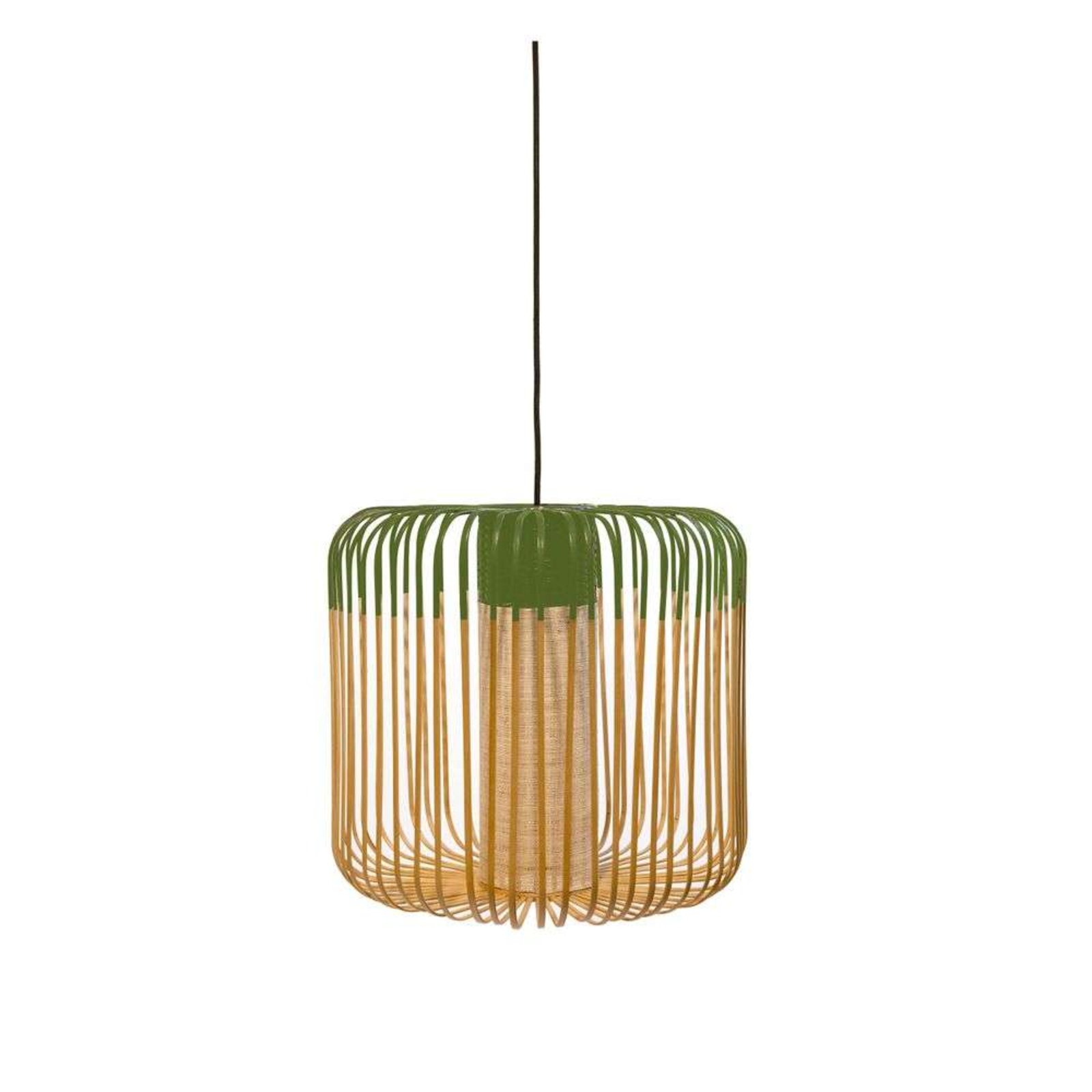 Bamboo Lampada a Sospensionem Verde - Forestier