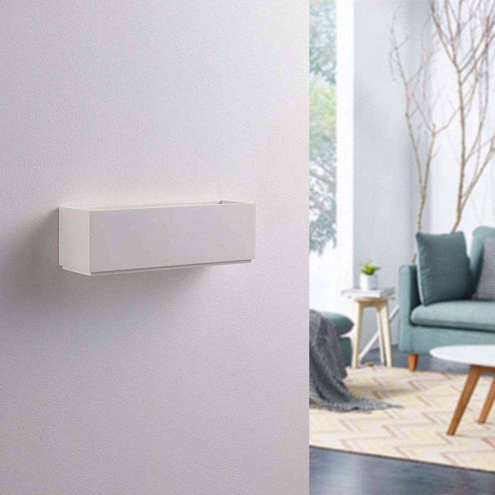 Benno Aplique de Pared White - Lindby