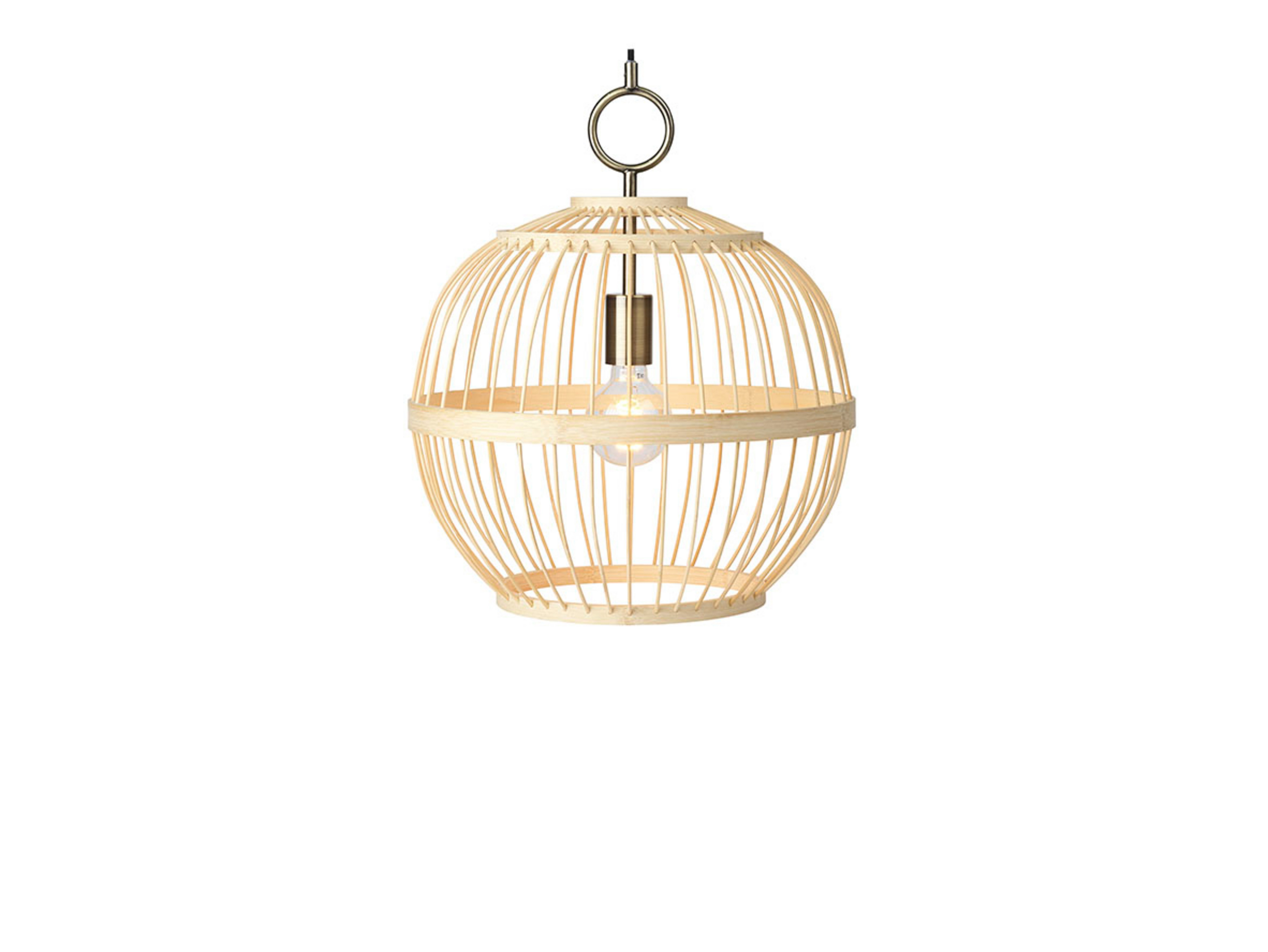 Stockholm Nordic Hängelampe, Ø 40 cm, holz - Halo Design