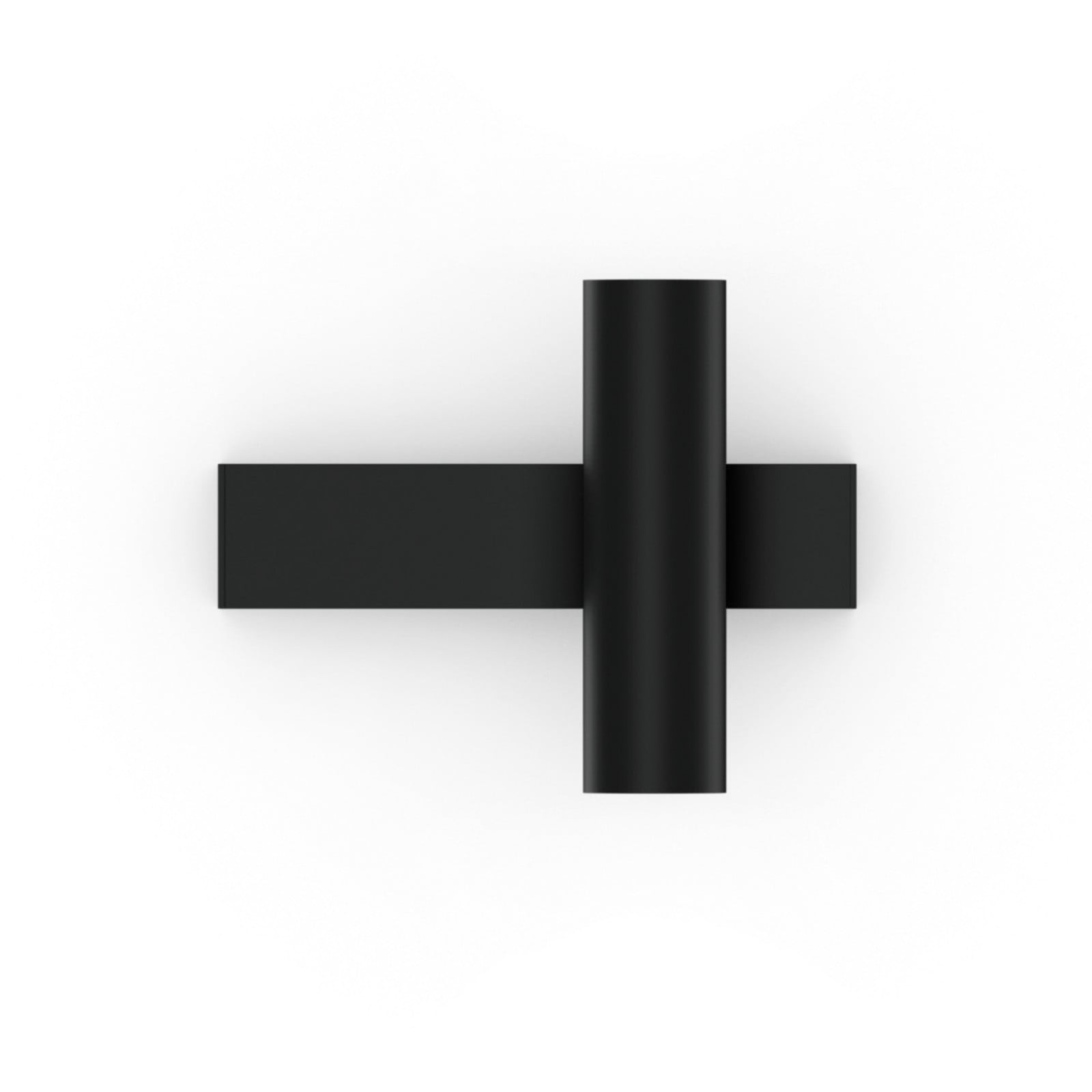 Wever & Ducré Lighting WEVER & DUCRÉ Aplică de perete LED Ceno 2.0 negru 2.700 K cu 2 becuri - Camera de zi / sufragerie - Modern - negru mat - Aluminiu
